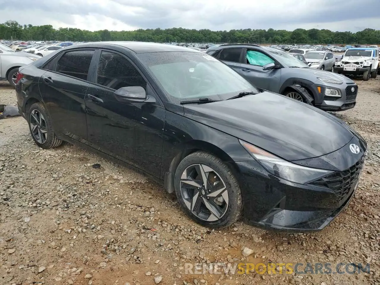 4 Photograph of a damaged car KMHLS4AG0PU575918 HYUNDAI ELANTRA 2023