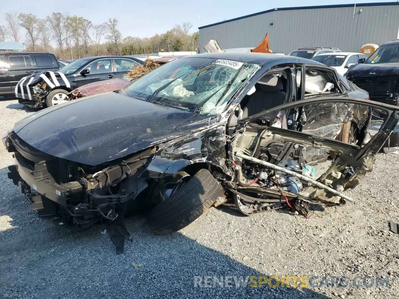 1 Photograph of a damaged car KMHLS4AG0PU591696 HYUNDAI ELANTRA 2023