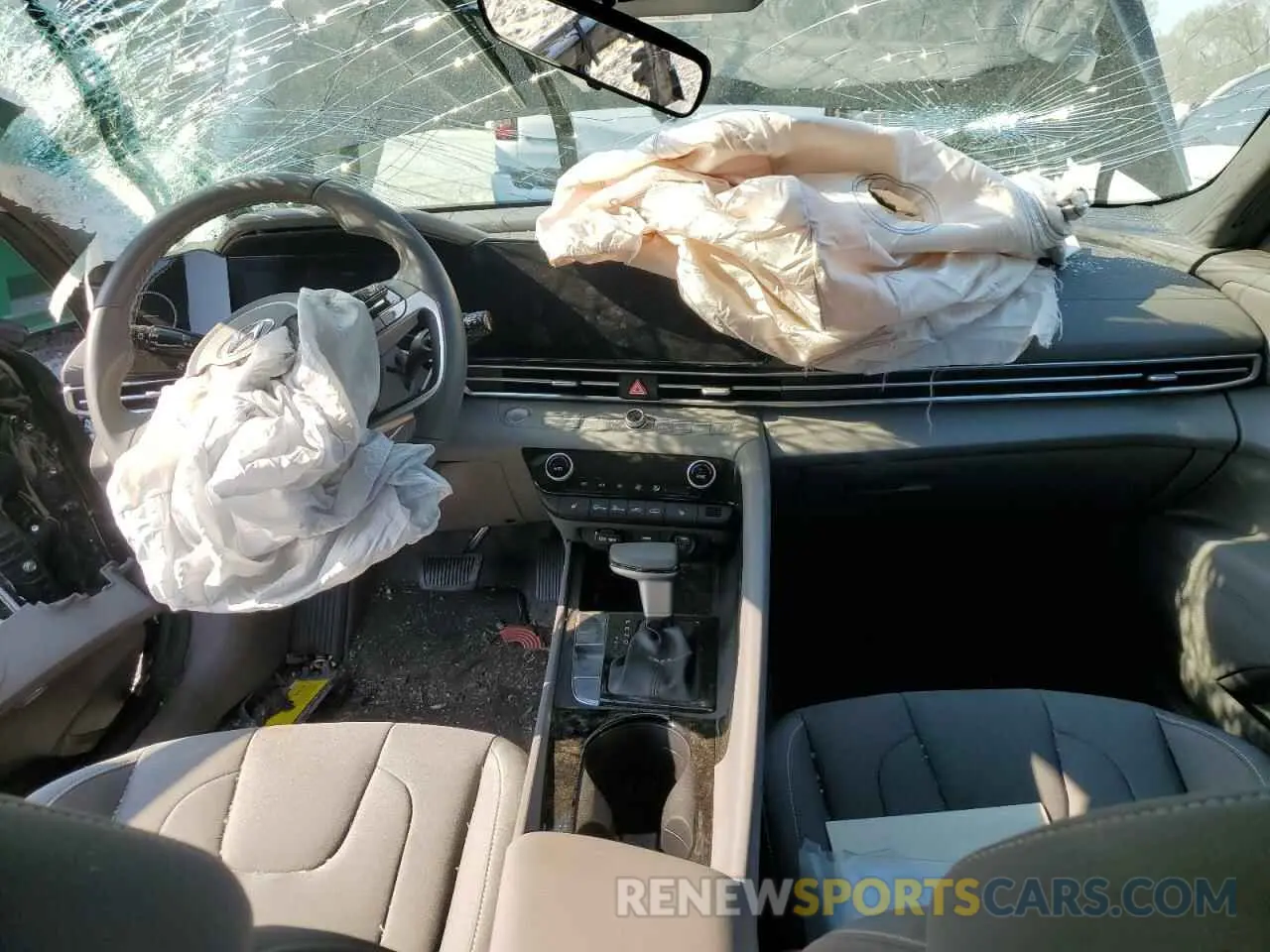 8 Photograph of a damaged car KMHLS4AG0PU591696 HYUNDAI ELANTRA 2023