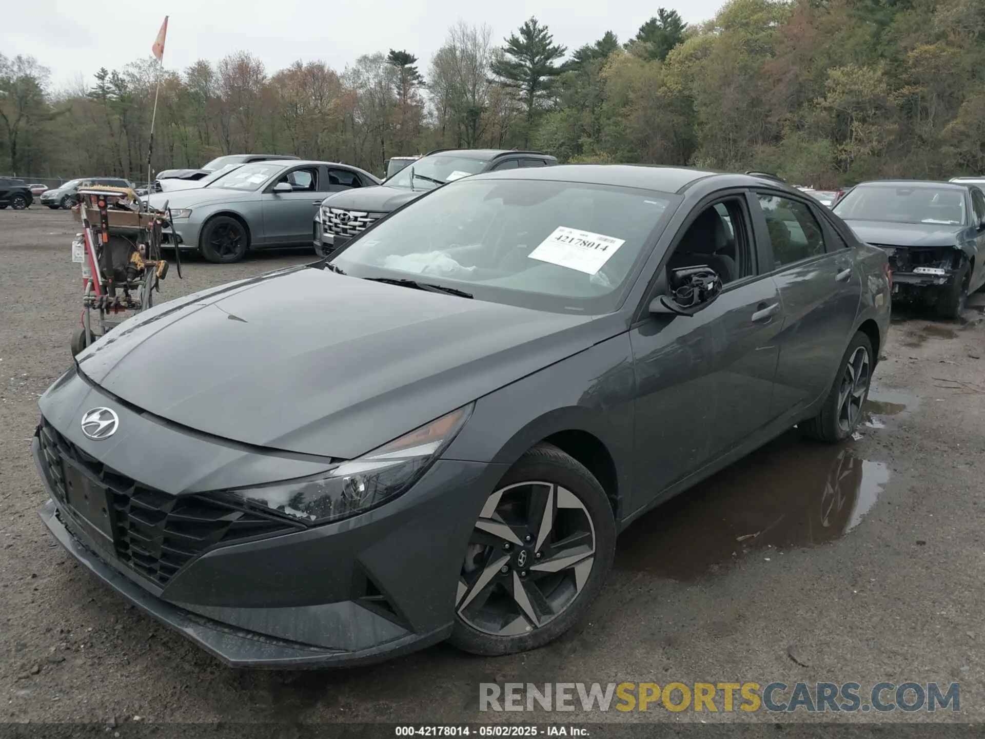 2 Photograph of a damaged car KMHLS4AG0PU616452 HYUNDAI ELANTRA 2023