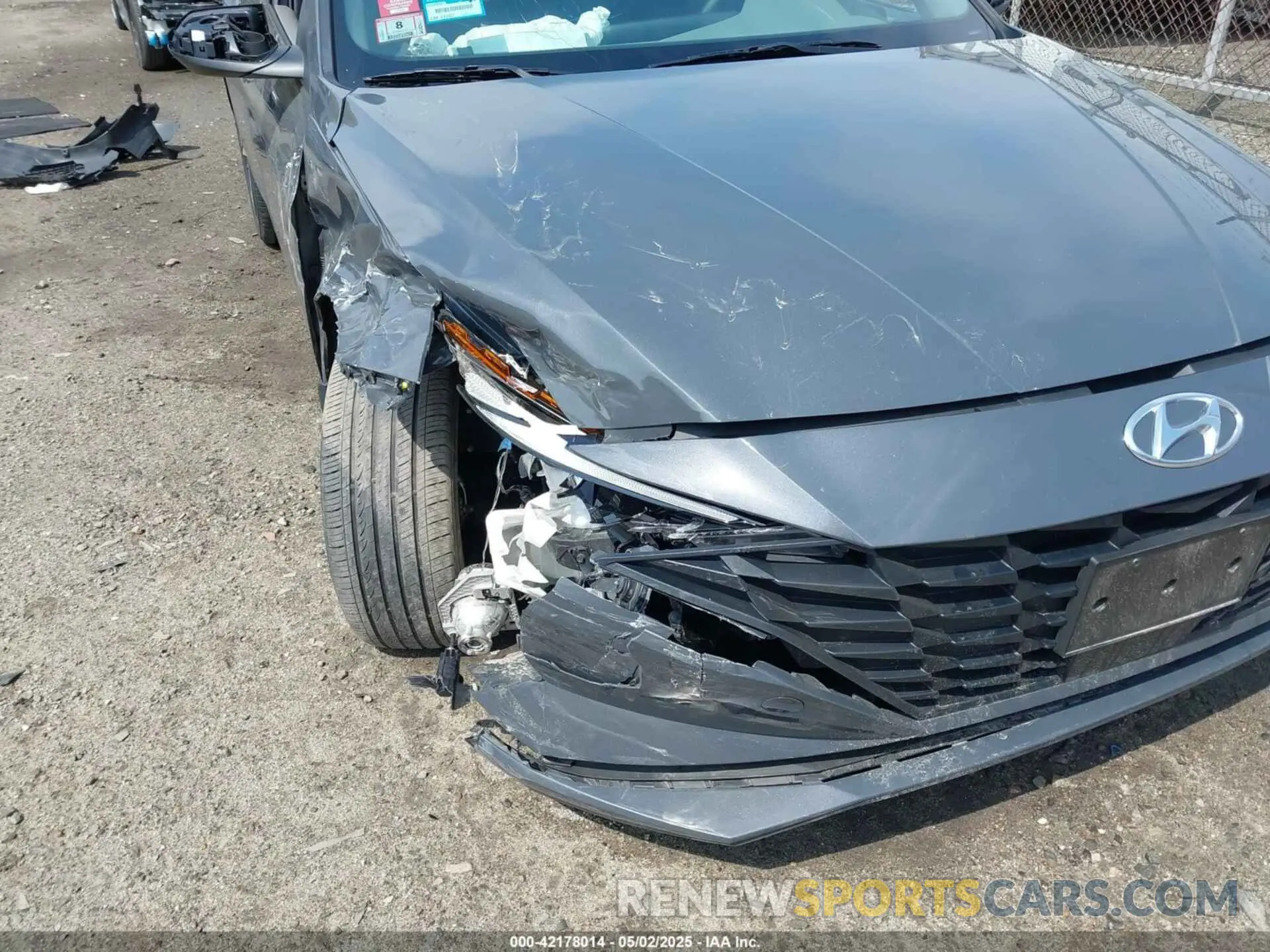 6 Photograph of a damaged car KMHLS4AG0PU616452 HYUNDAI ELANTRA 2023