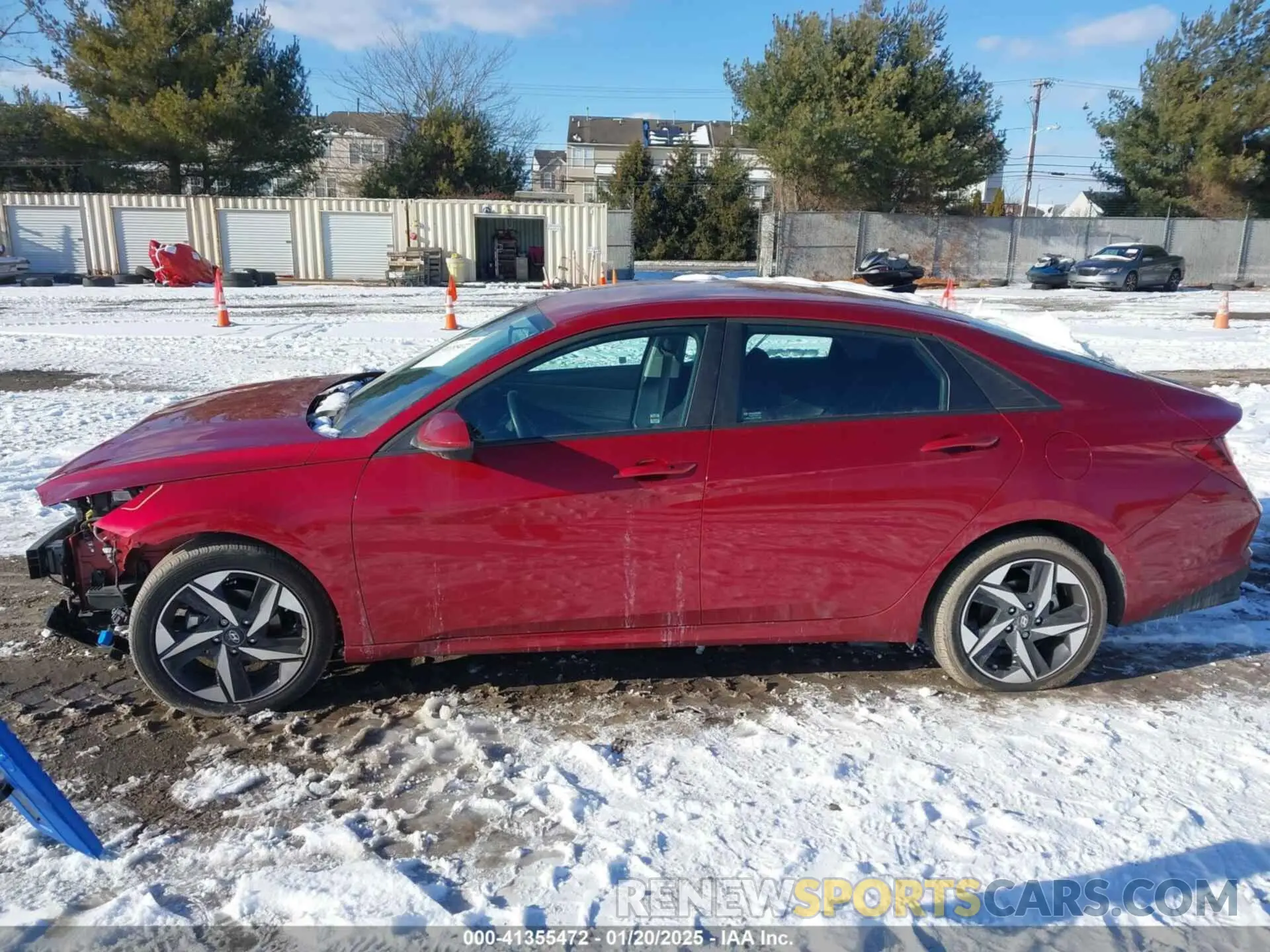 15 Photograph of a damaged car KMHLS4AG0PU617357 HYUNDAI ELANTRA 2023