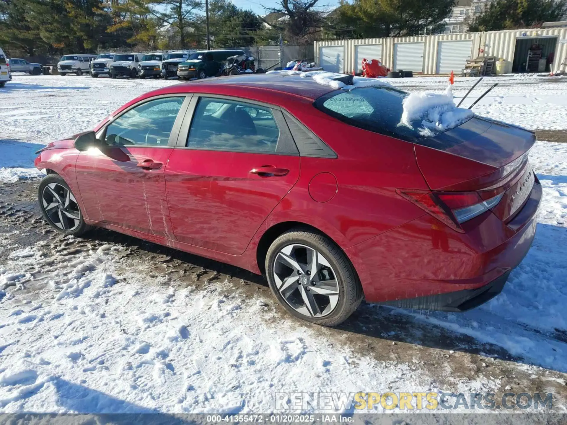 3 Photograph of a damaged car KMHLS4AG0PU617357 HYUNDAI ELANTRA 2023