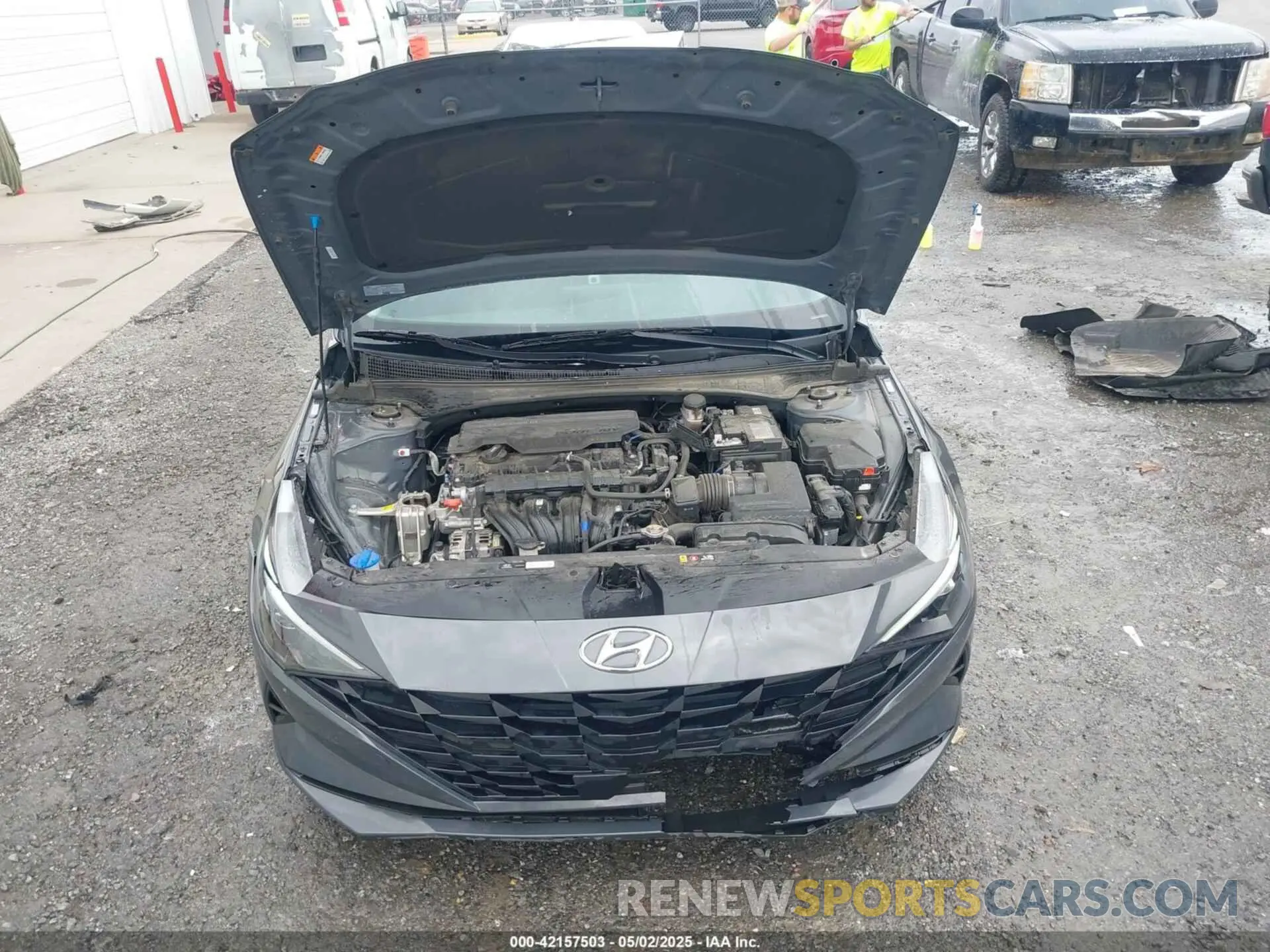 10 Photograph of a damaged car KMHLS4AG0PU626379 HYUNDAI ELANTRA 2023
