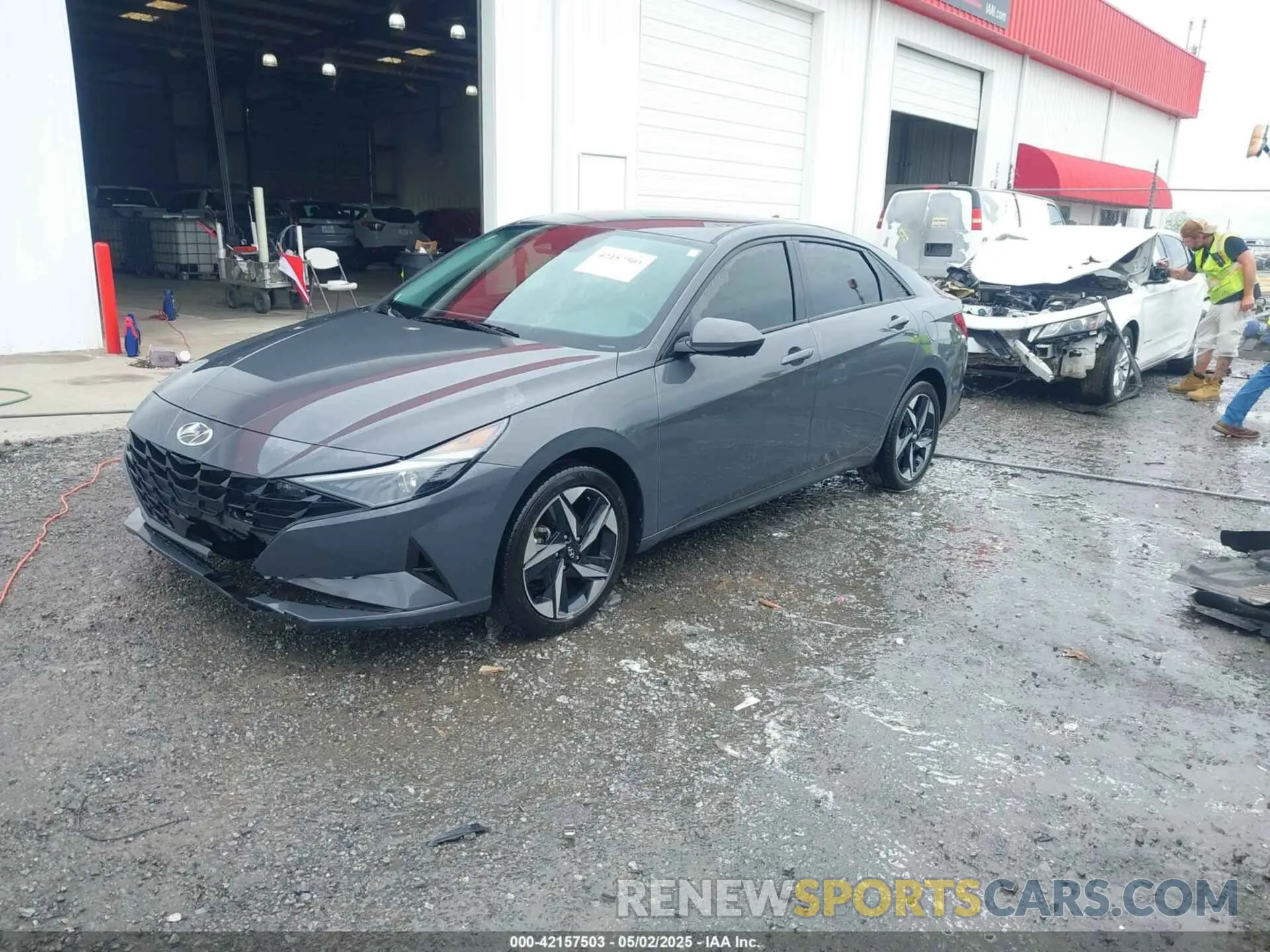 2 Photograph of a damaged car KMHLS4AG0PU626379 HYUNDAI ELANTRA 2023
