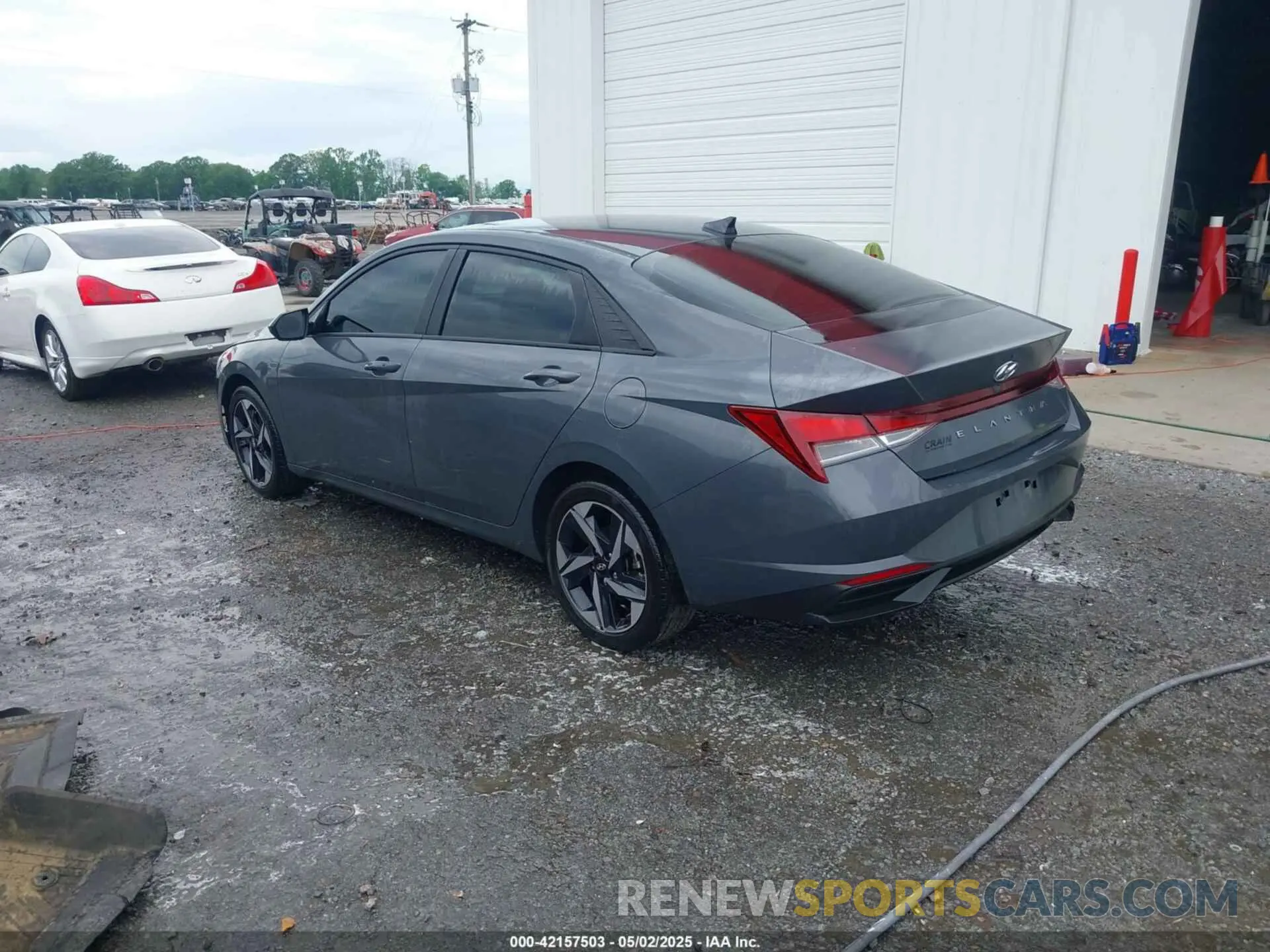 3 Photograph of a damaged car KMHLS4AG0PU626379 HYUNDAI ELANTRA 2023