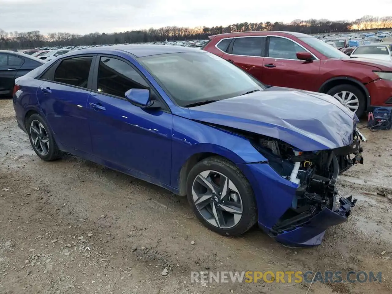 4 Photograph of a damaged car KMHLS4AG0PU630920 HYUNDAI ELANTRA 2023