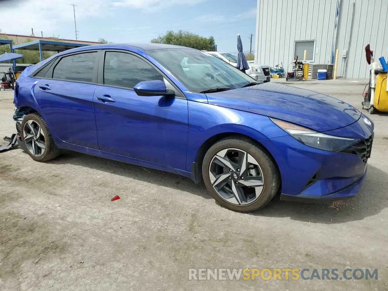 4 Photograph of a damaged car KMHLS4AG1PU401159 HYUNDAI ELANTRA 2023
