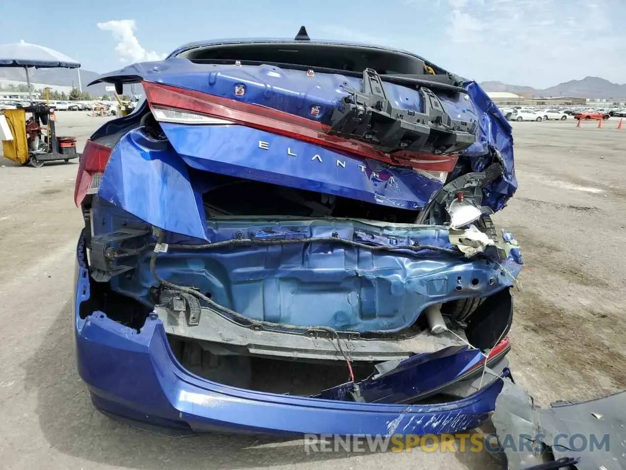 6 Photograph of a damaged car KMHLS4AG1PU401159 HYUNDAI ELANTRA 2023