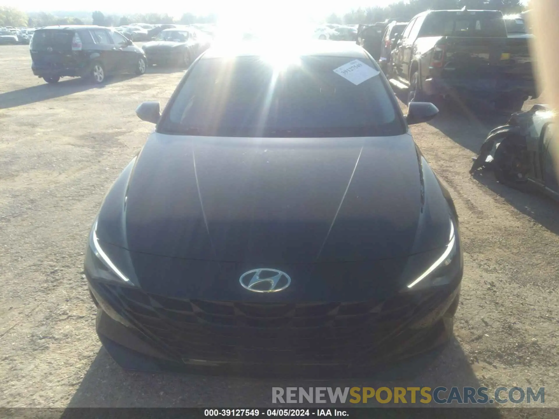 12 Photograph of a damaged car KMHLS4AG1PU424103 HYUNDAI ELANTRA 2023