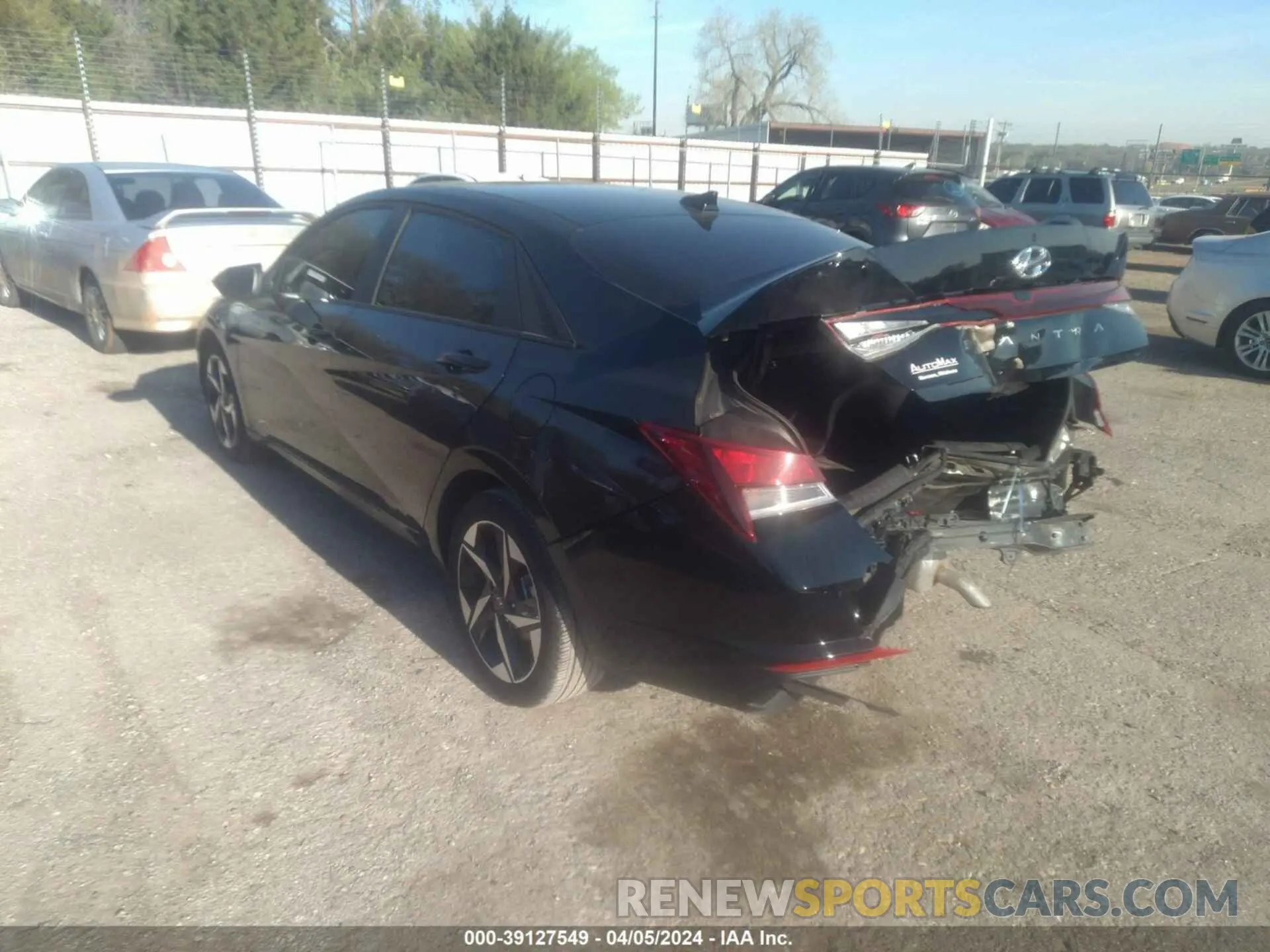 3 Photograph of a damaged car KMHLS4AG1PU424103 HYUNDAI ELANTRA 2023