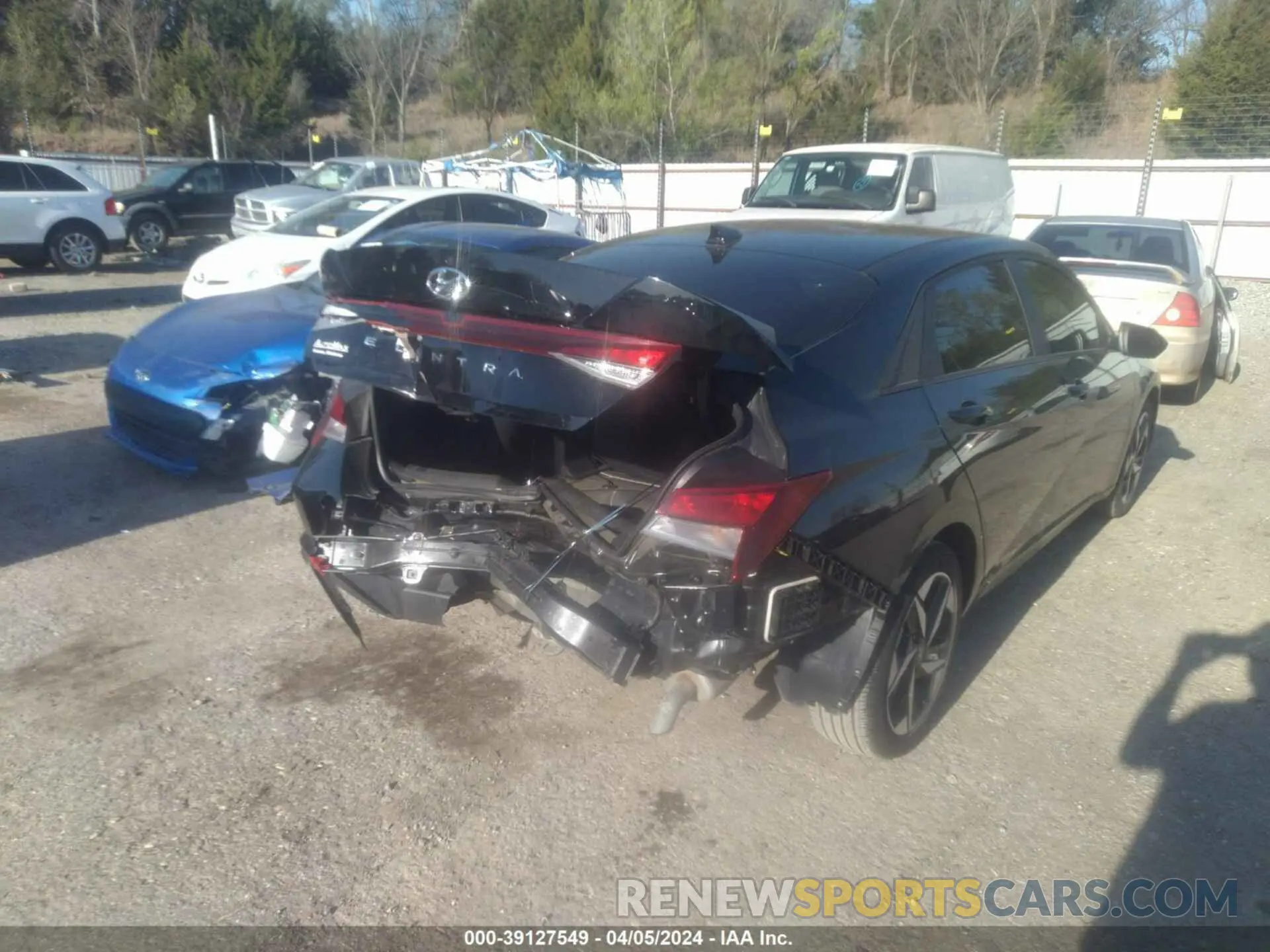 6 Photograph of a damaged car KMHLS4AG1PU424103 HYUNDAI ELANTRA 2023