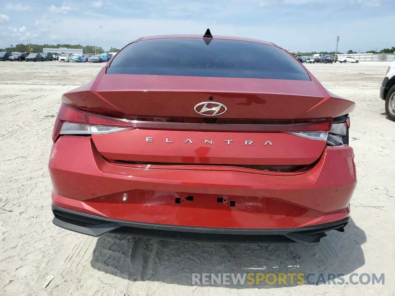 6 Photograph of a damaged car KMHLS4AG1PU435568 HYUNDAI ELANTRA 2023