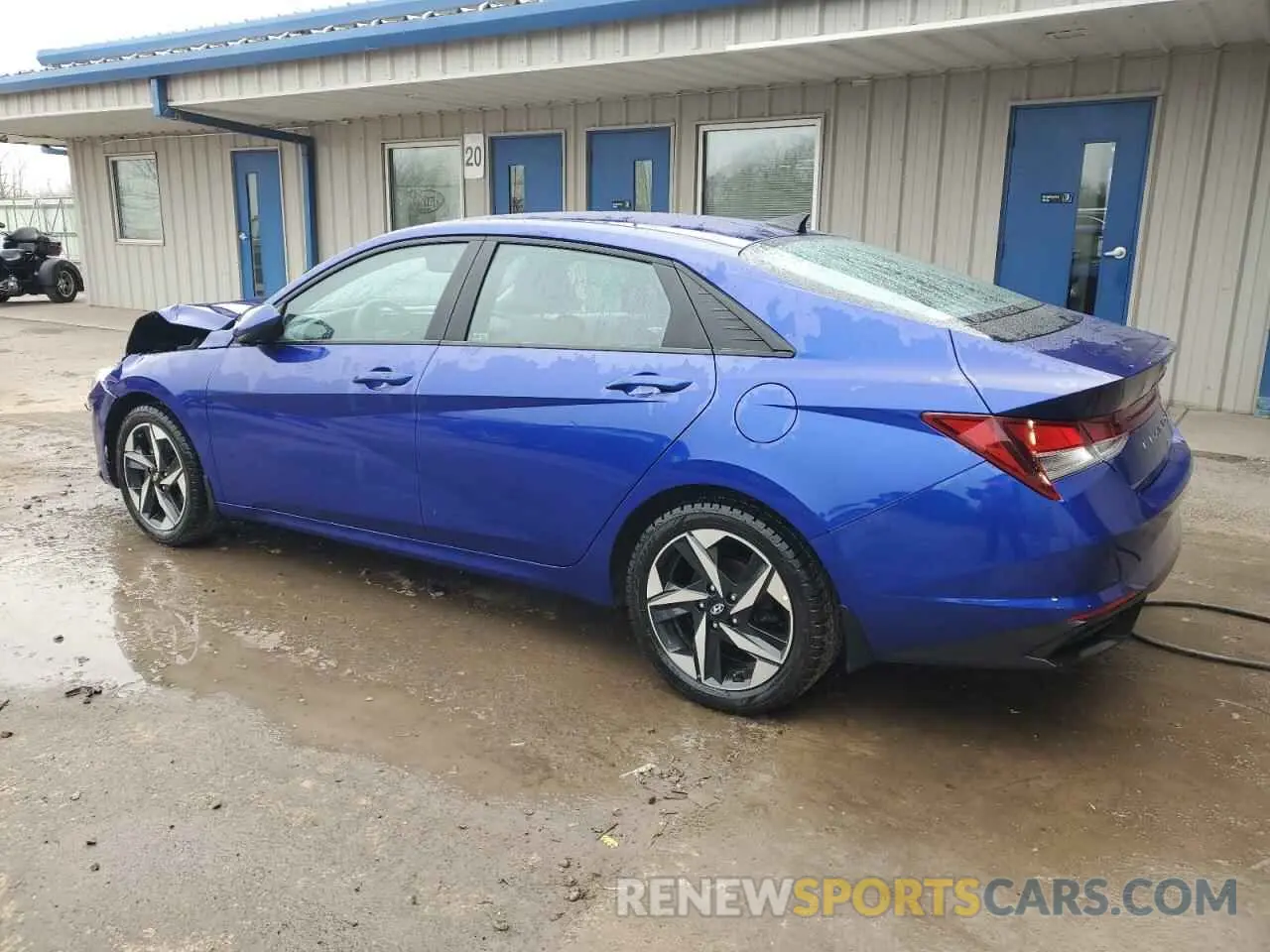2 Photograph of a damaged car KMHLS4AG1PU558934 HYUNDAI ELANTRA 2023