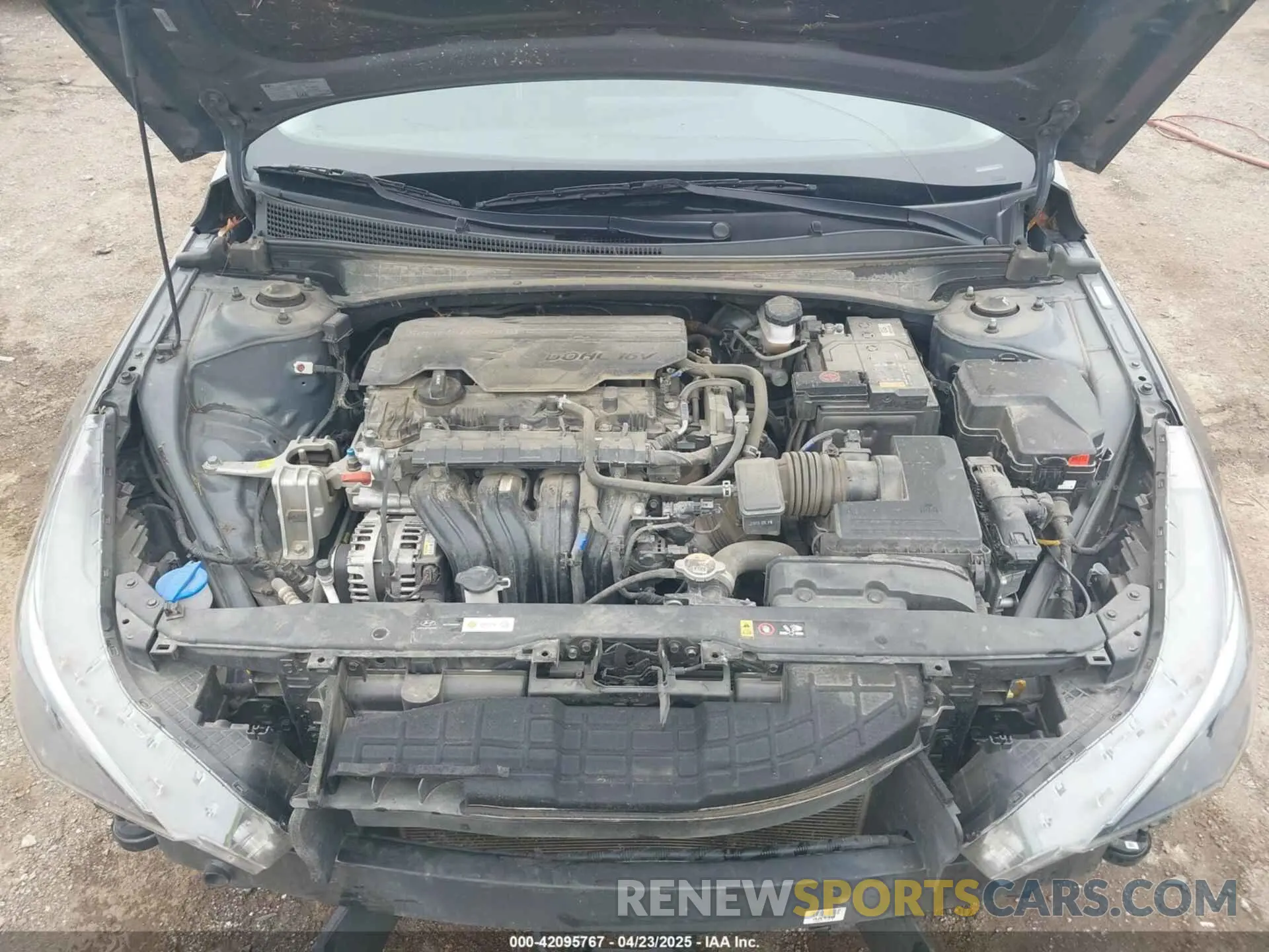 10 Photograph of a damaged car KMHLS4AG1PU560490 HYUNDAI ELANTRA 2023