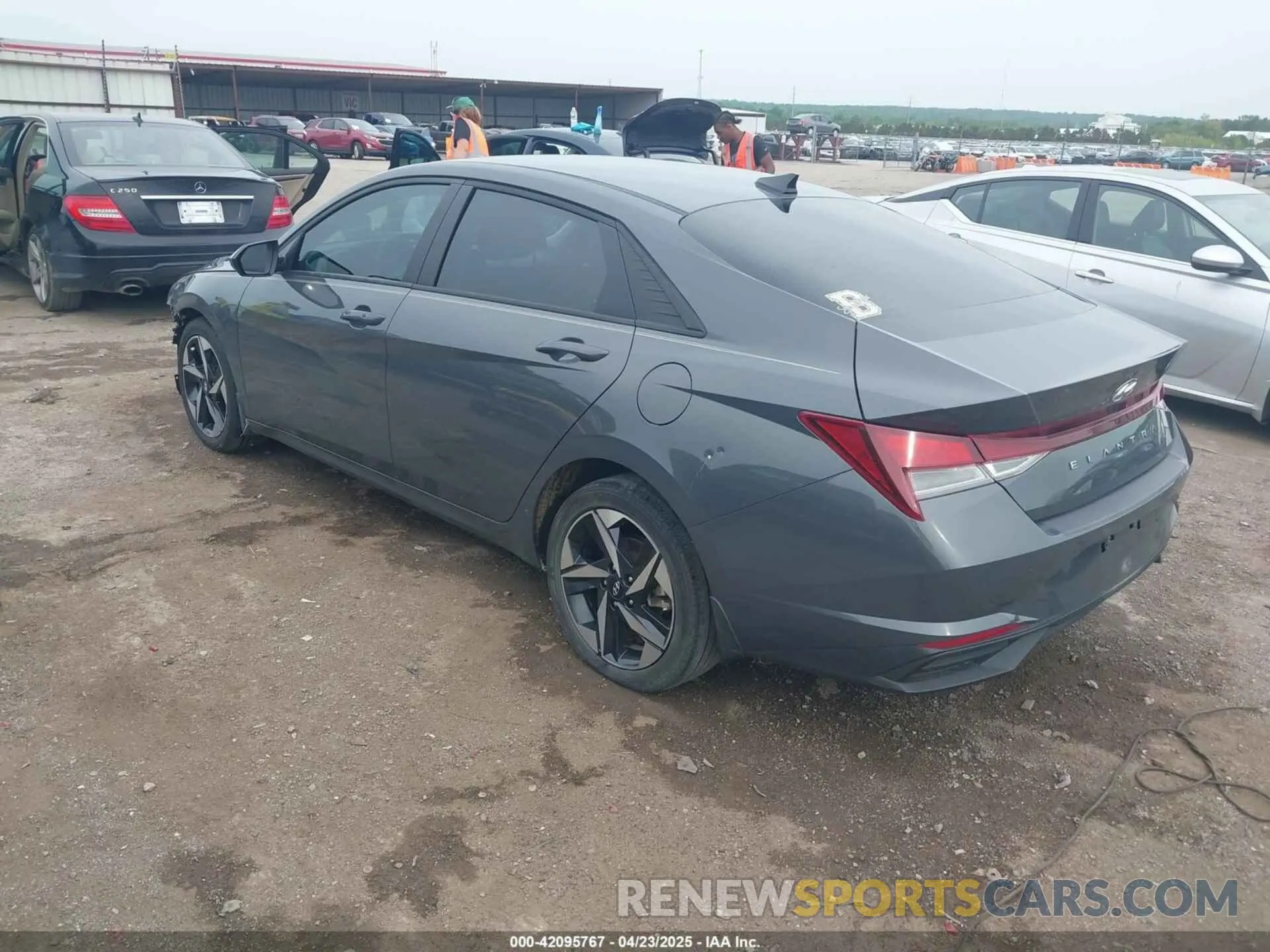 3 Photograph of a damaged car KMHLS4AG1PU560490 HYUNDAI ELANTRA 2023