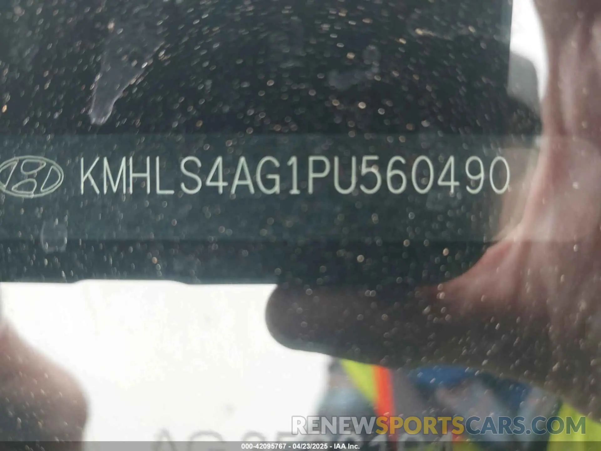 9 Photograph of a damaged car KMHLS4AG1PU560490 HYUNDAI ELANTRA 2023