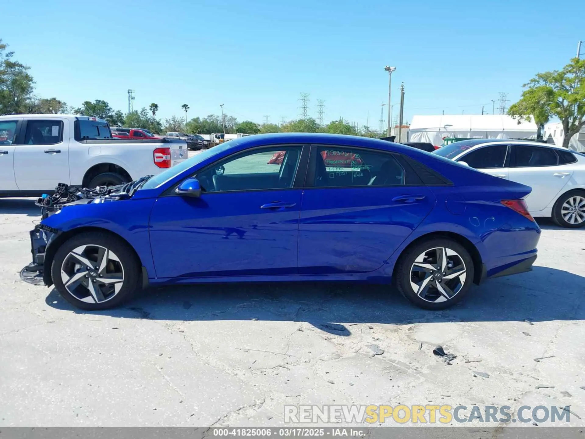 14 Photograph of a damaged car KMHLS4AG2PU387529 HYUNDAI ELANTRA 2023