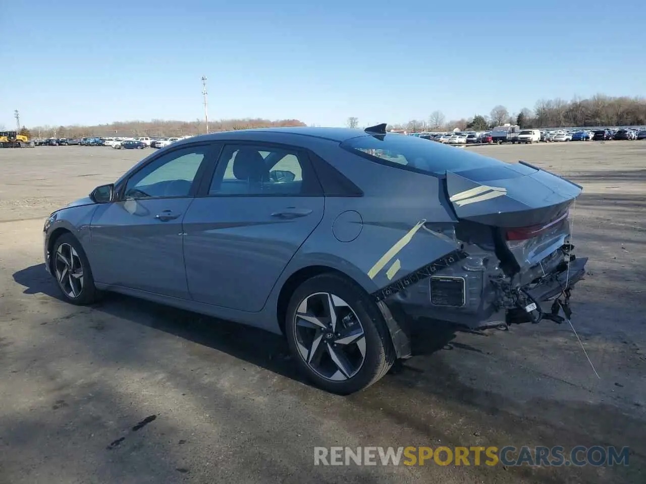 2 Photograph of a damaged car KMHLS4AG2PU409402 HYUNDAI ELANTRA 2023