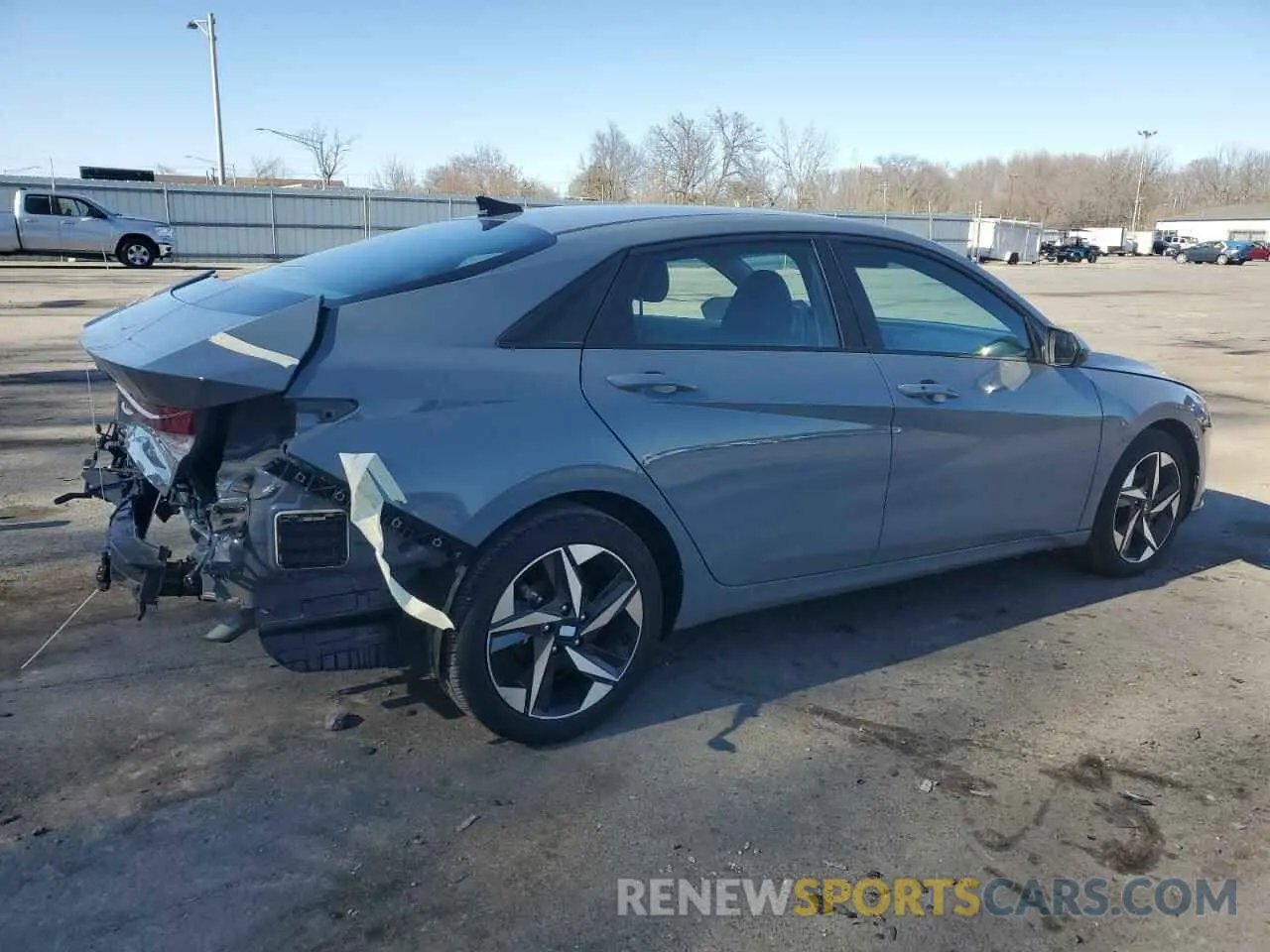 3 Photograph of a damaged car KMHLS4AG2PU409402 HYUNDAI ELANTRA 2023