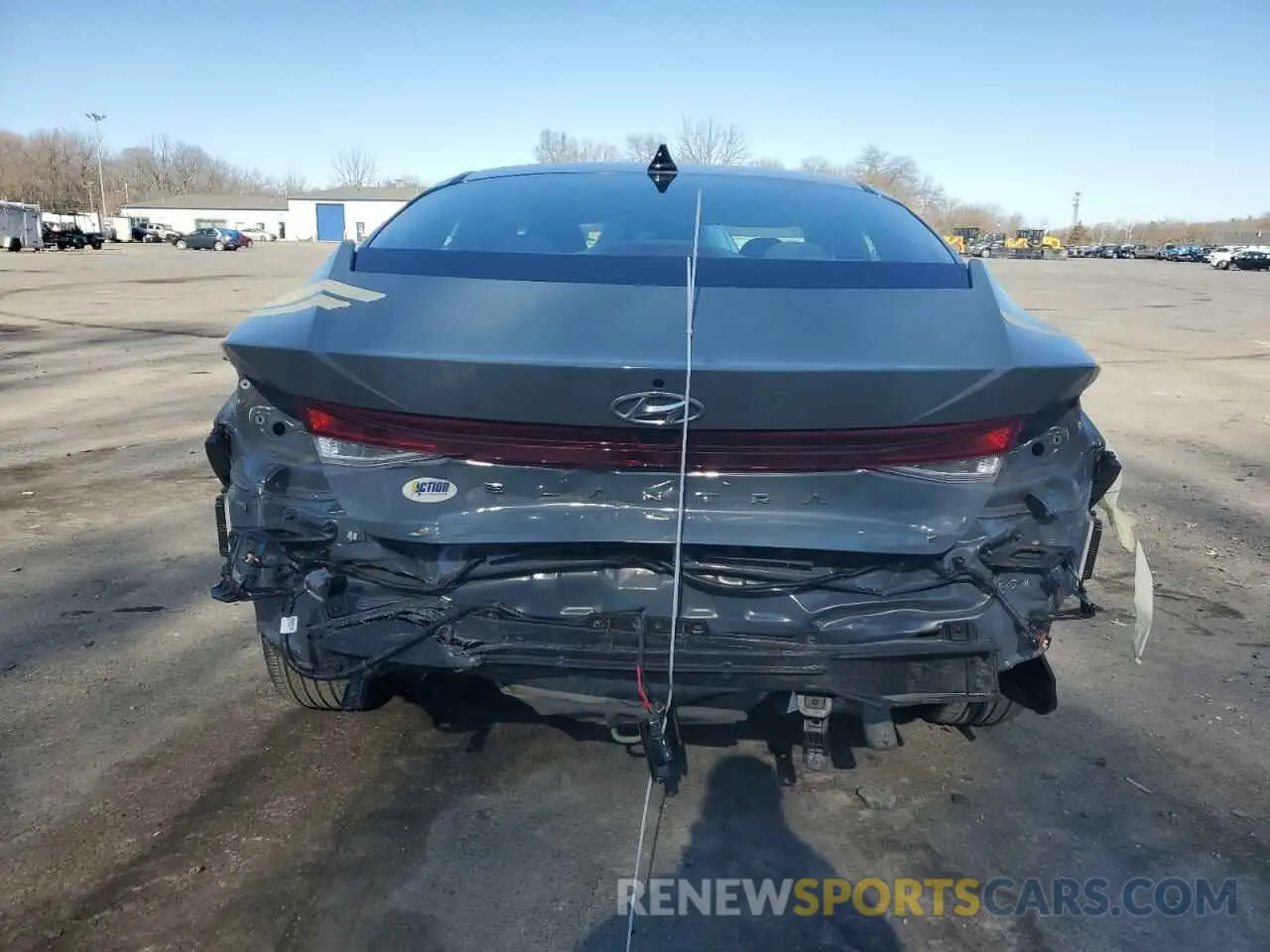 6 Photograph of a damaged car KMHLS4AG2PU409402 HYUNDAI ELANTRA 2023