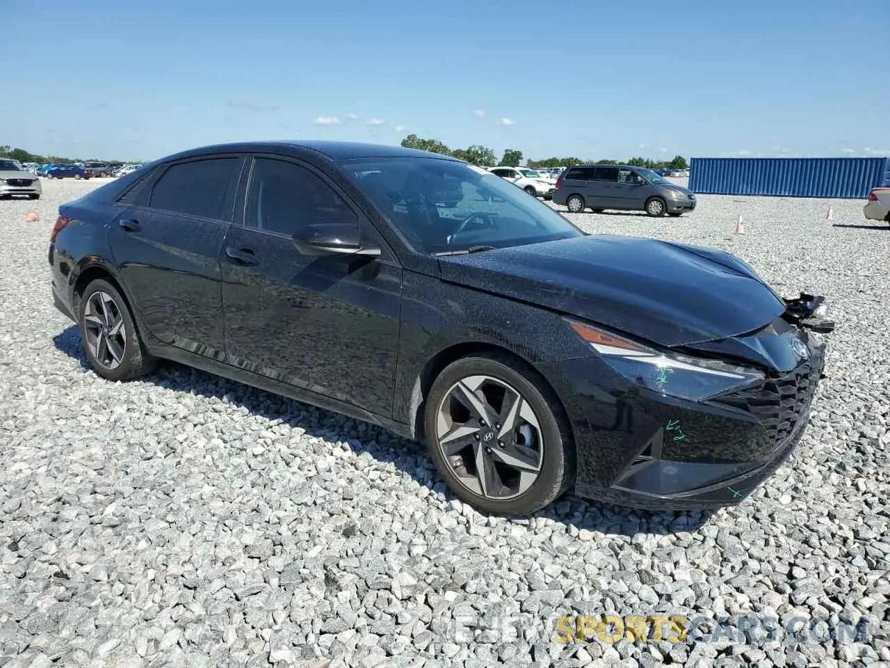 4 Photograph of a damaged car KMHLS4AG2PU410937 HYUNDAI ELANTRA 2023