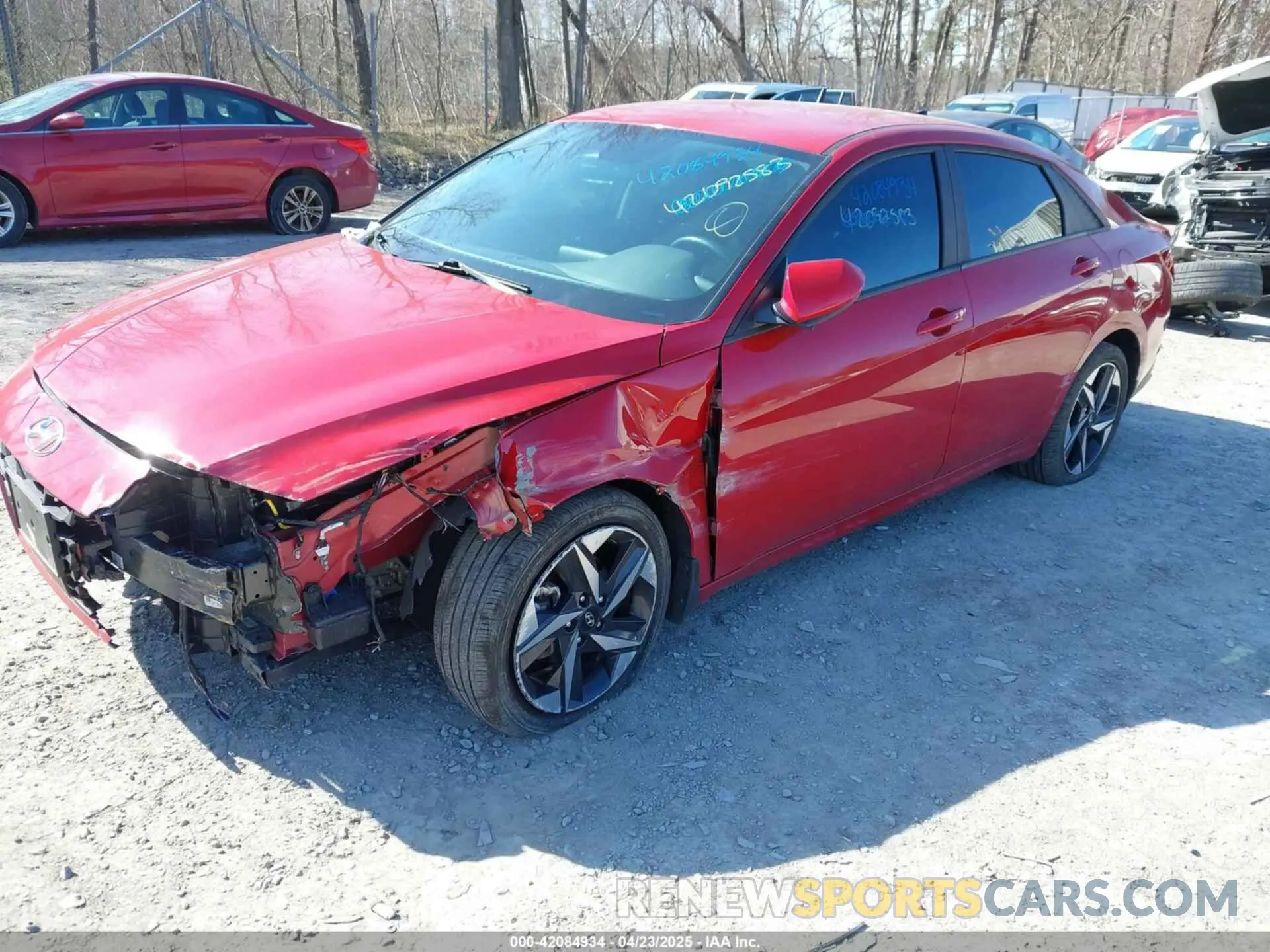 2 Photograph of a damaged car KMHLS4AG2PU461757 HYUNDAI ELANTRA 2023