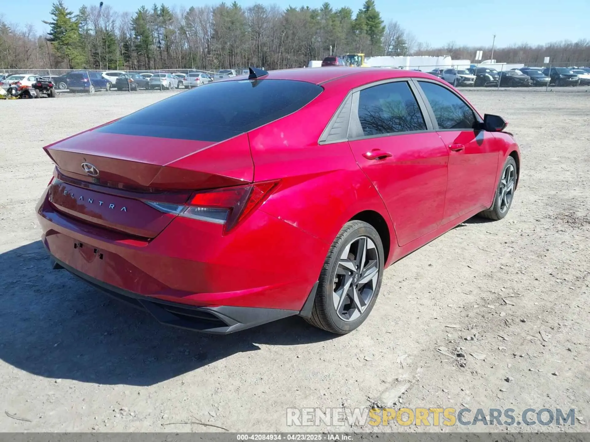 4 Photograph of a damaged car KMHLS4AG2PU461757 HYUNDAI ELANTRA 2023