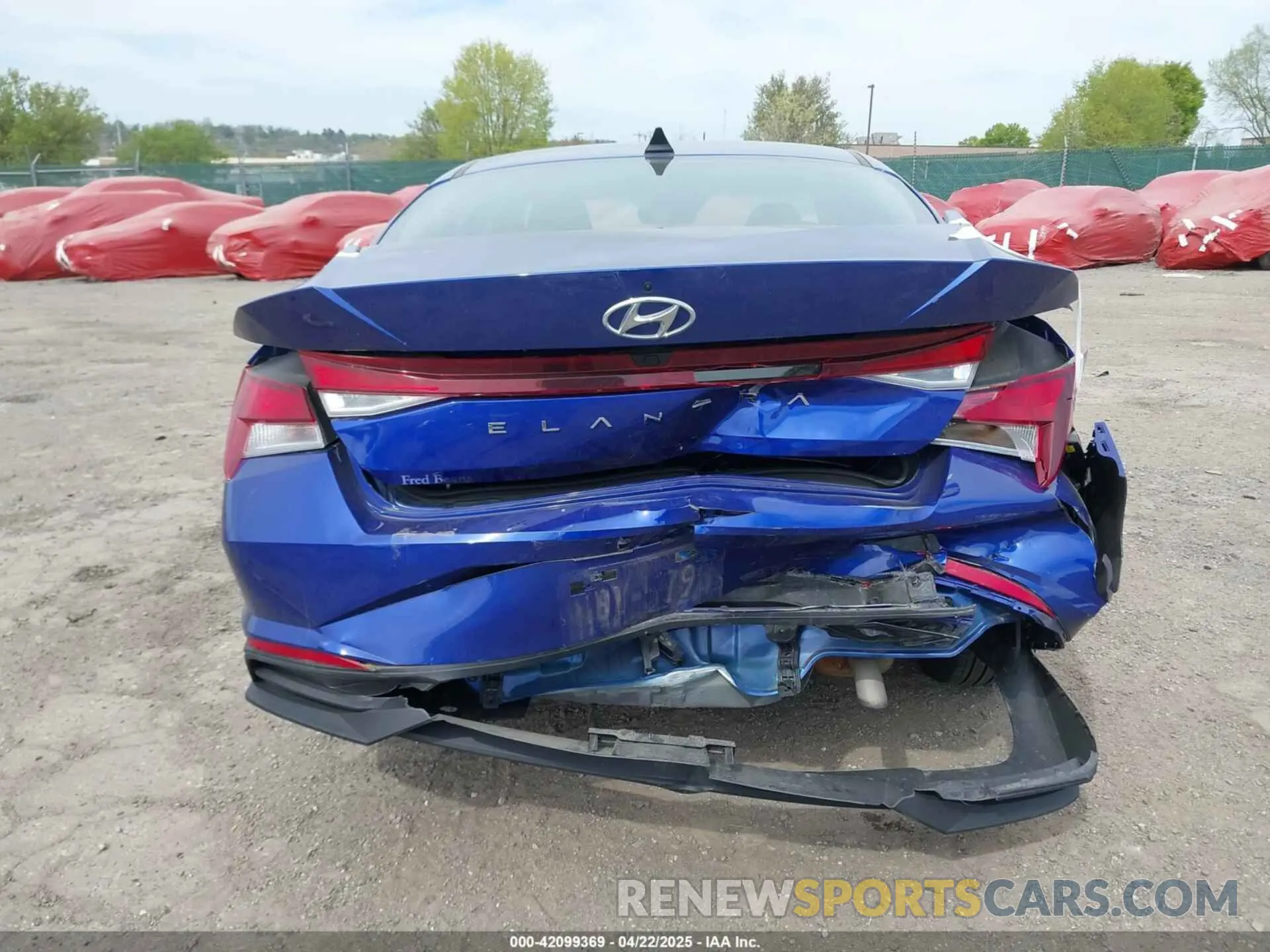 15 Photograph of a damaged car KMHLS4AG2PU473942 HYUNDAI ELANTRA 2023