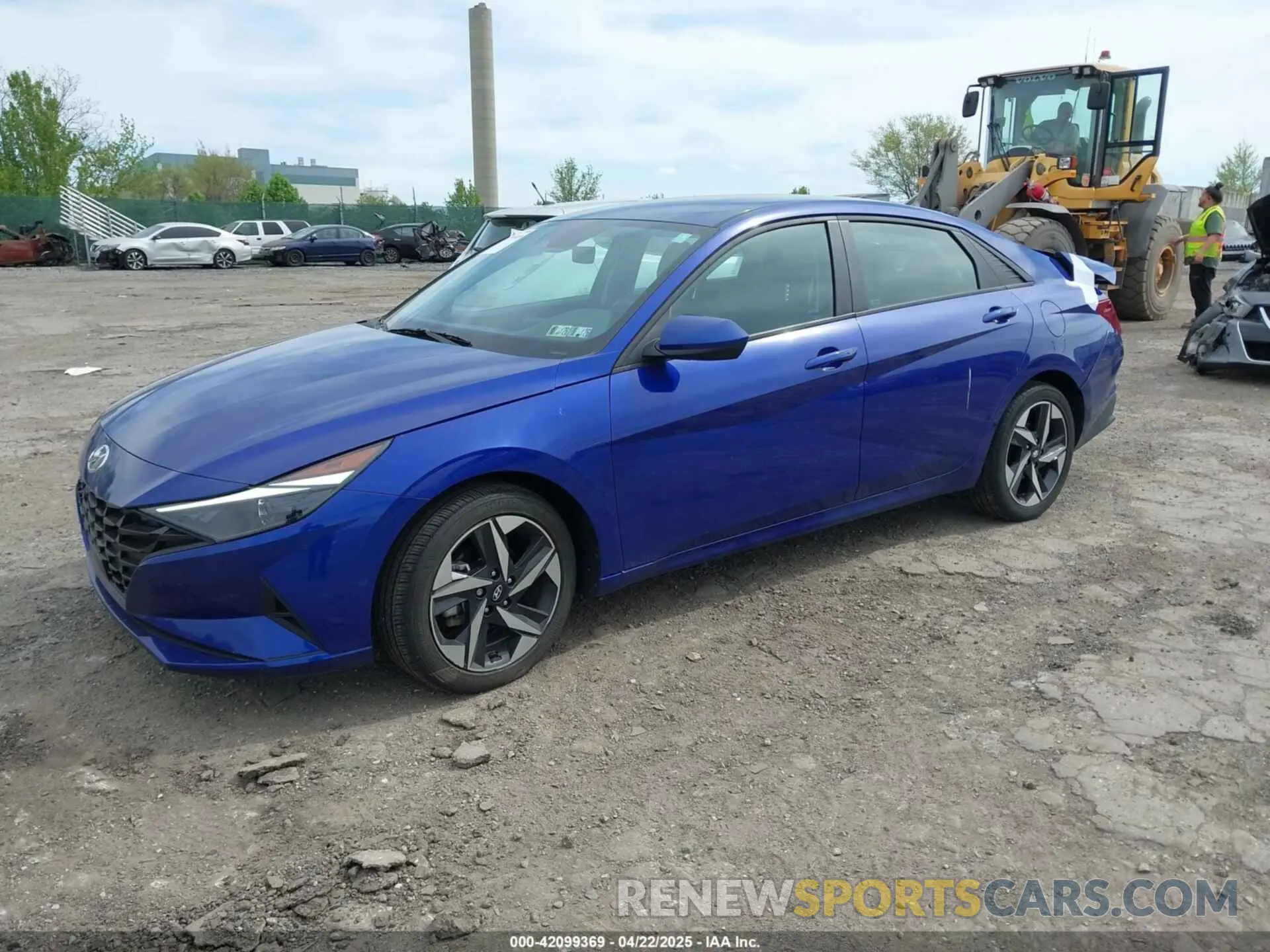 2 Photograph of a damaged car KMHLS4AG2PU473942 HYUNDAI ELANTRA 2023