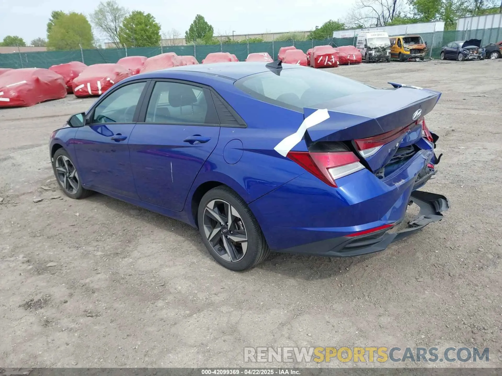 3 Photograph of a damaged car KMHLS4AG2PU473942 HYUNDAI ELANTRA 2023