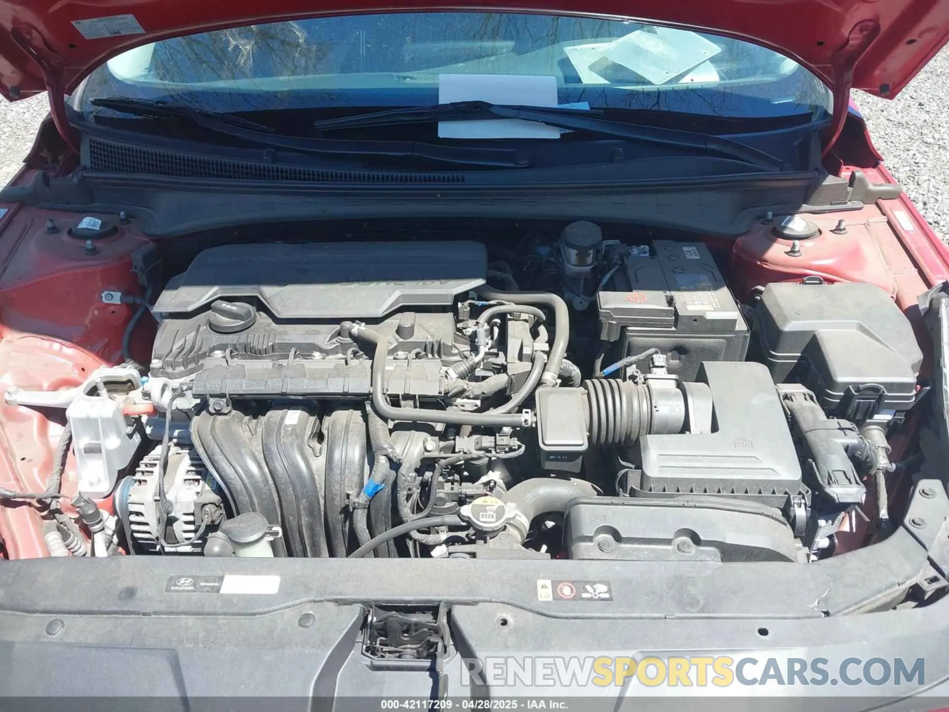 10 Photograph of a damaged car KMHLS4AG2PU489932 HYUNDAI ELANTRA 2023
