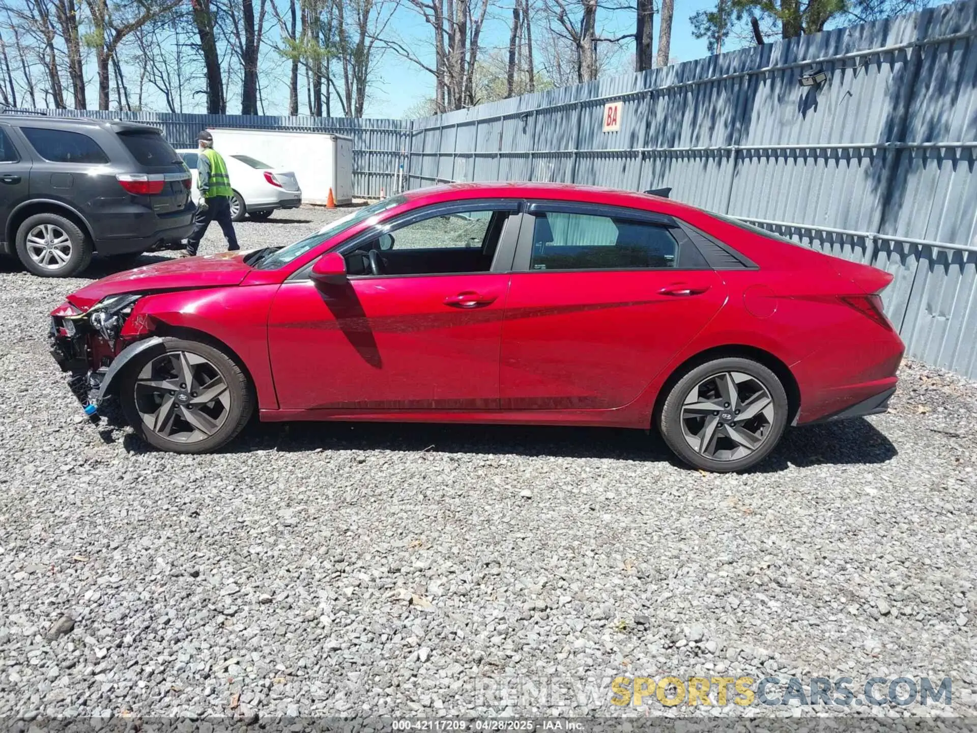 14 Photograph of a damaged car KMHLS4AG2PU489932 HYUNDAI ELANTRA 2023