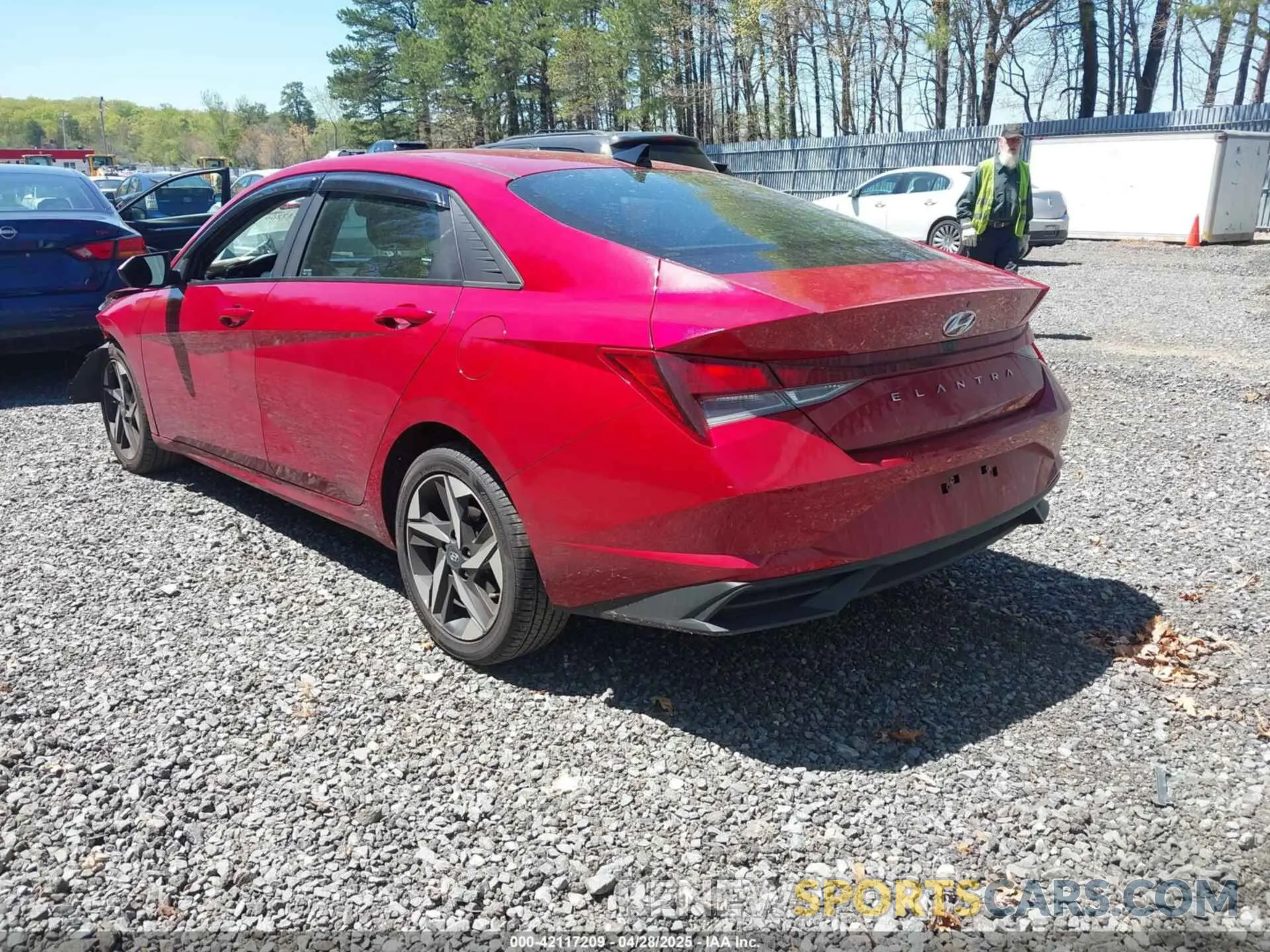 3 Photograph of a damaged car KMHLS4AG2PU489932 HYUNDAI ELANTRA 2023