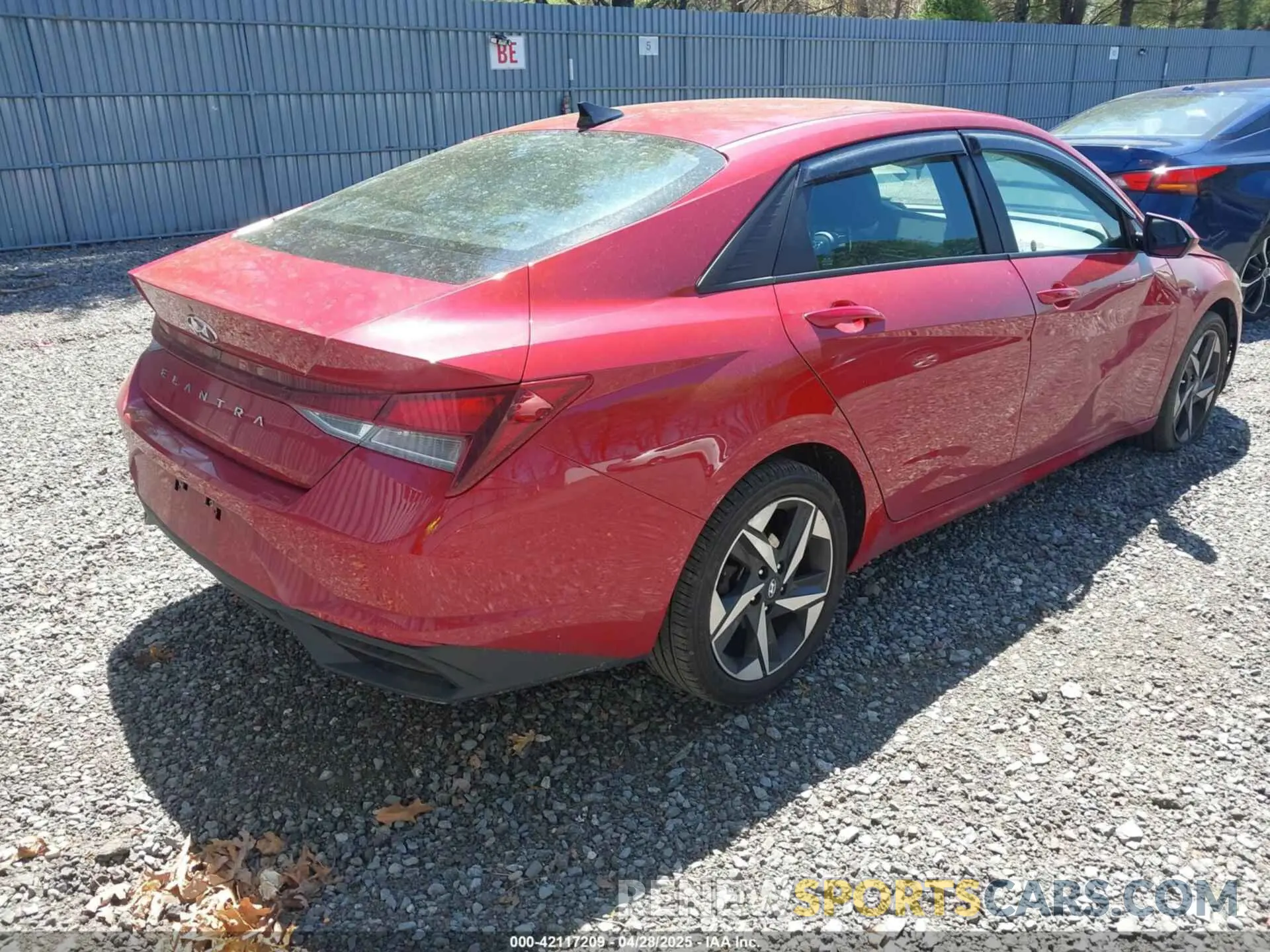 4 Photograph of a damaged car KMHLS4AG2PU489932 HYUNDAI ELANTRA 2023
