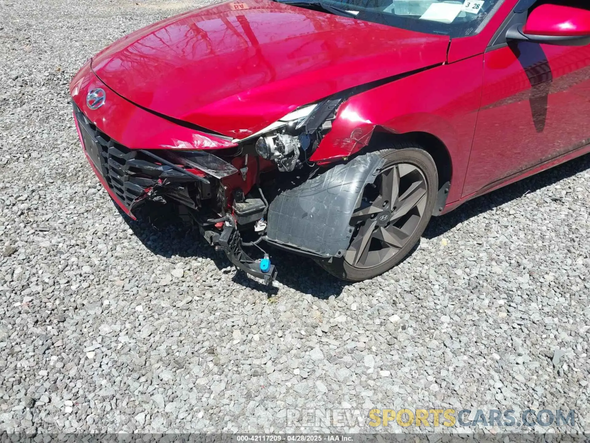 6 Photograph of a damaged car KMHLS4AG2PU489932 HYUNDAI ELANTRA 2023
