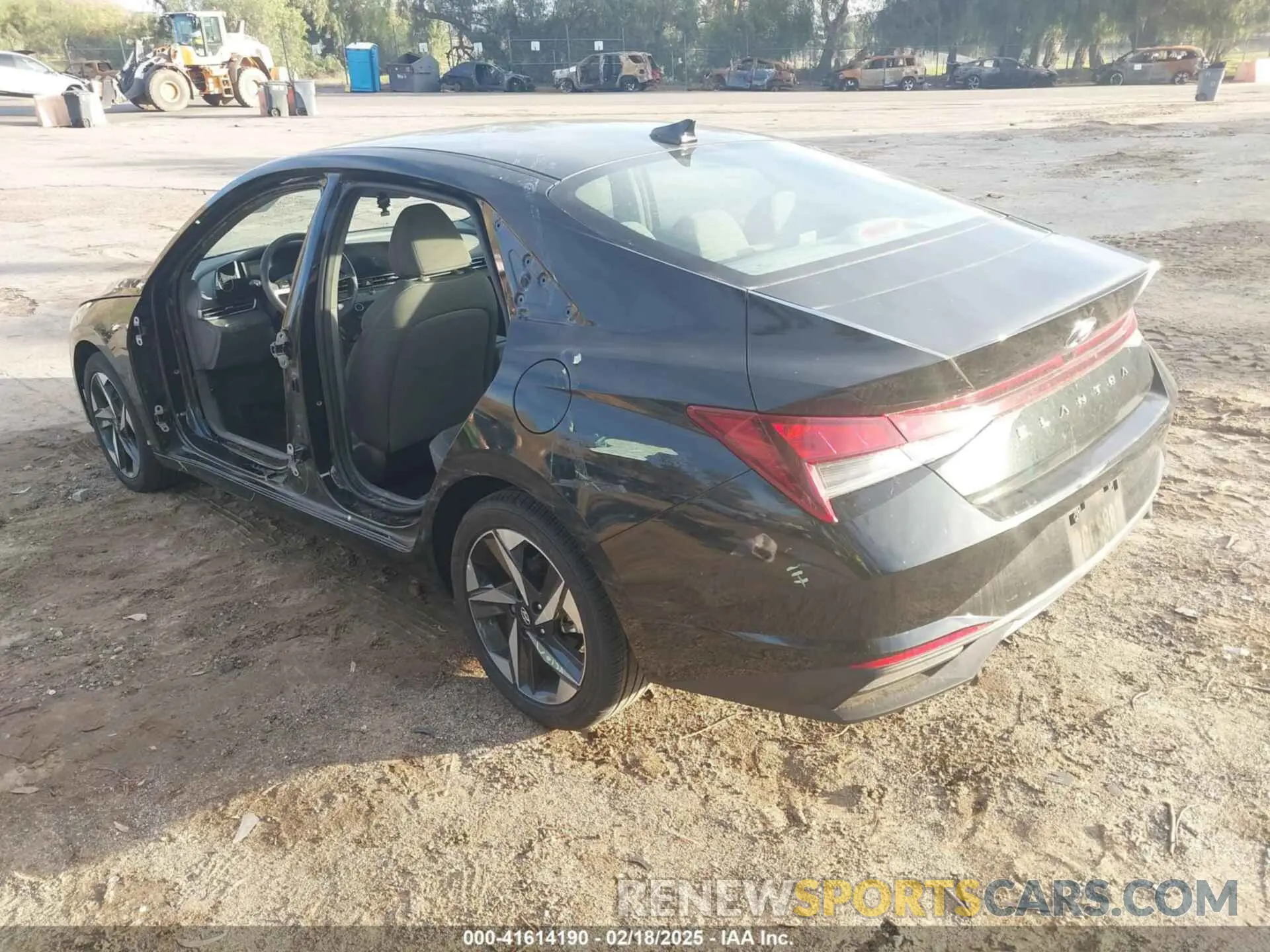 3 Photograph of a damaged car KMHLS4AG2PU544539 HYUNDAI ELANTRA 2023