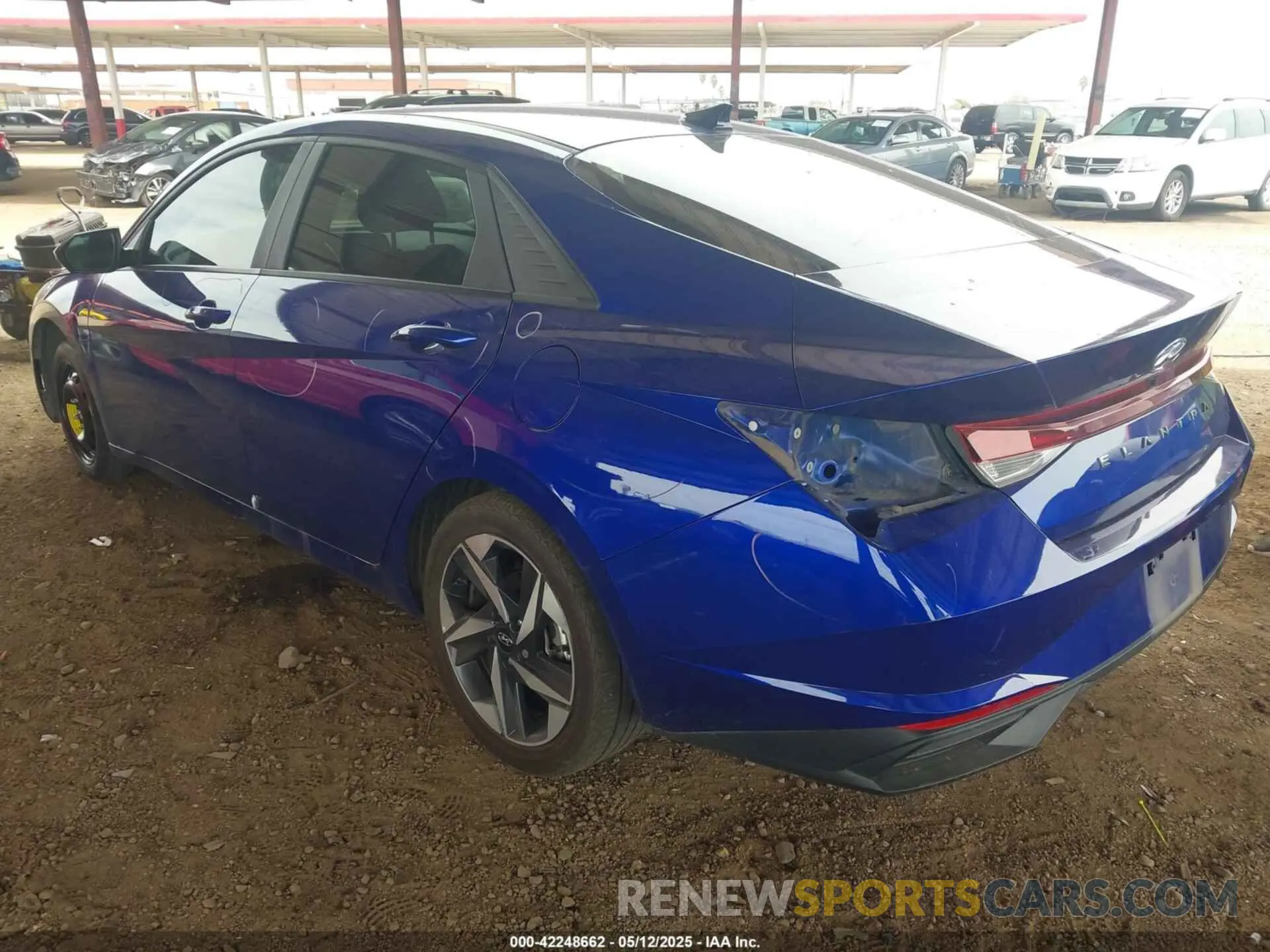 3 Photograph of a damaged car KMHLS4AG2PU558862 HYUNDAI ELANTRA 2023