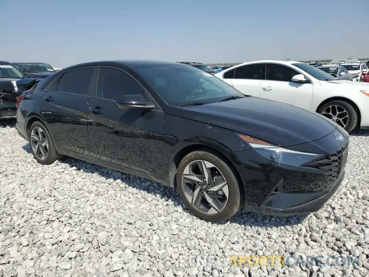 4 Photograph of a damaged car KMHLS4AG2PU559008 HYUNDAI ELANTRA 2023