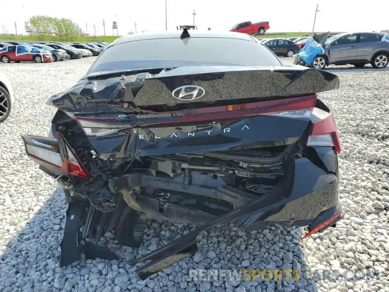 6 Photograph of a damaged car KMHLS4AG2PU559008 HYUNDAI ELANTRA 2023