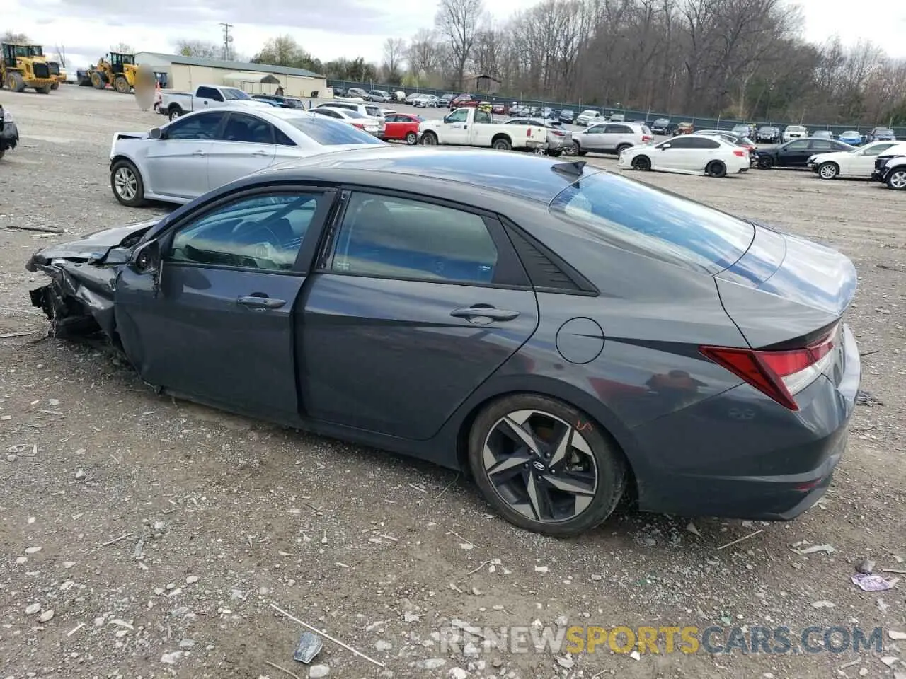 2 Photograph of a damaged car KMHLS4AG2PU573703 HYUNDAI ELANTRA 2023
