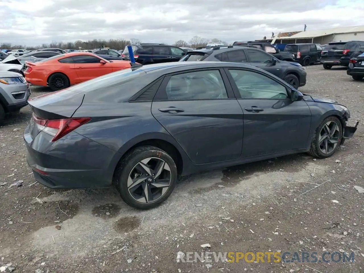 3 Photograph of a damaged car KMHLS4AG2PU573703 HYUNDAI ELANTRA 2023