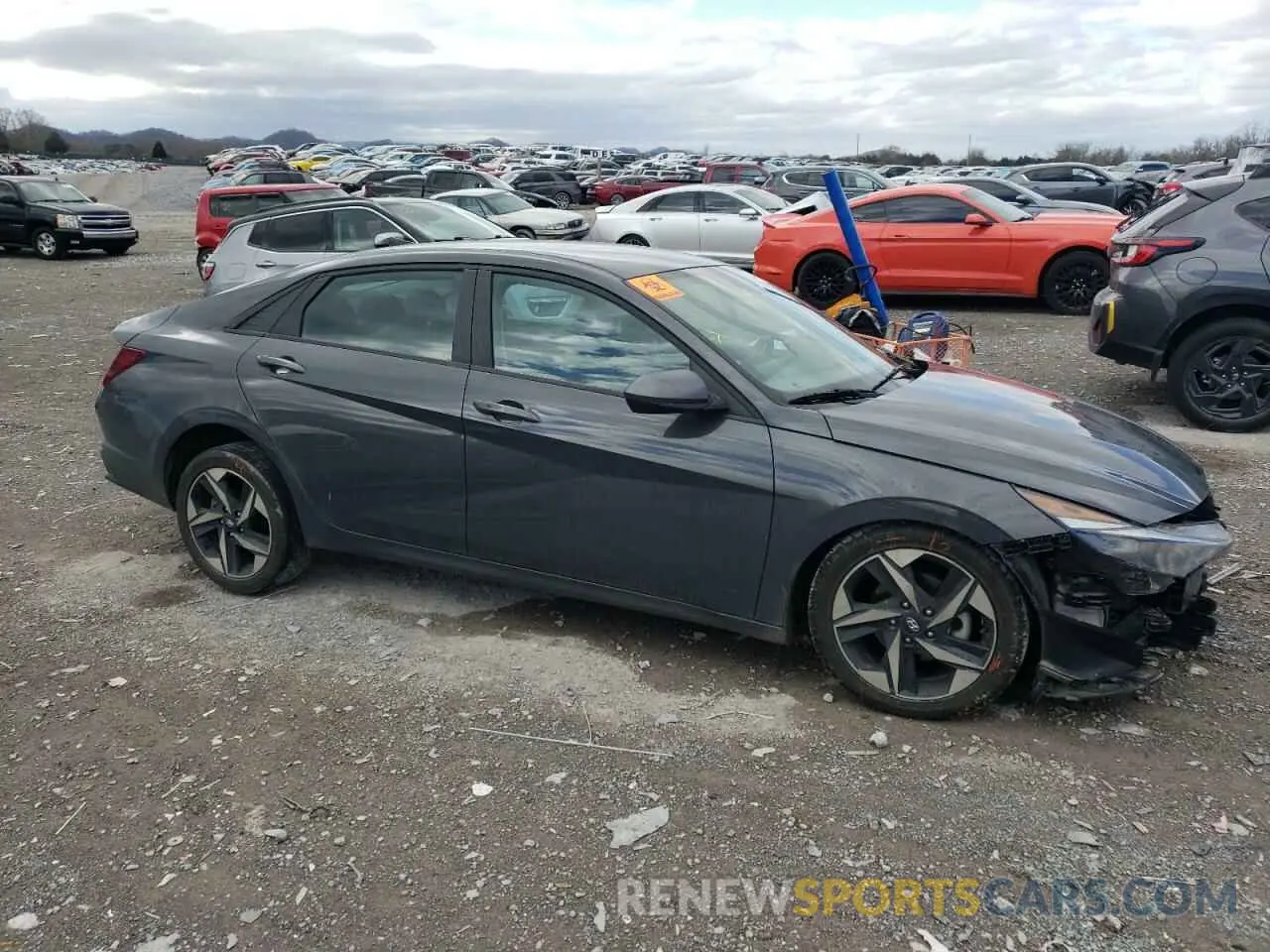 4 Photograph of a damaged car KMHLS4AG2PU573703 HYUNDAI ELANTRA 2023