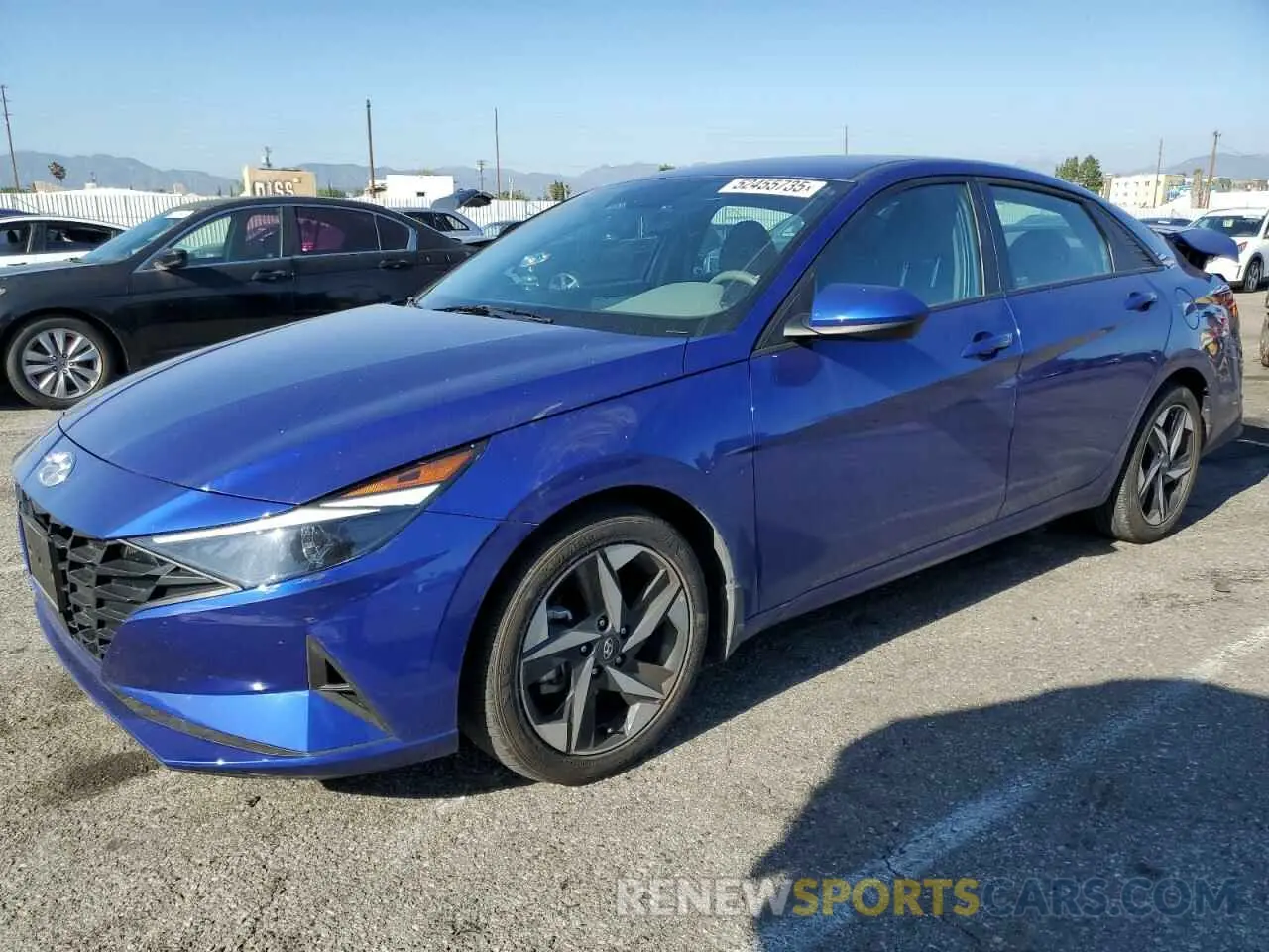 1 Photograph of a damaged car KMHLS4AG2PU578562 HYUNDAI ELANTRA 2023