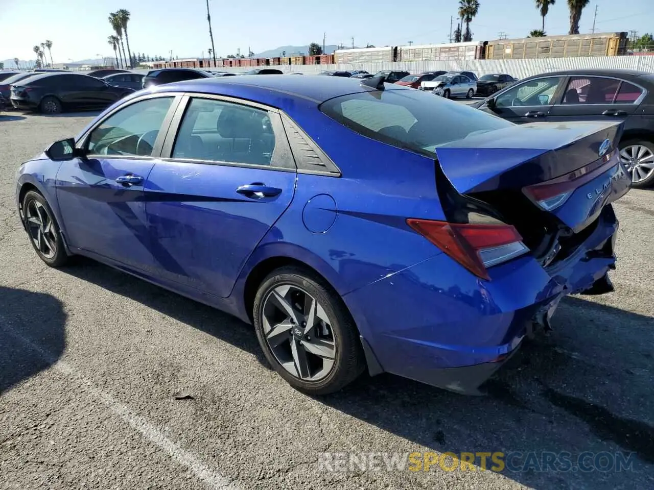 2 Photograph of a damaged car KMHLS4AG2PU578562 HYUNDAI ELANTRA 2023