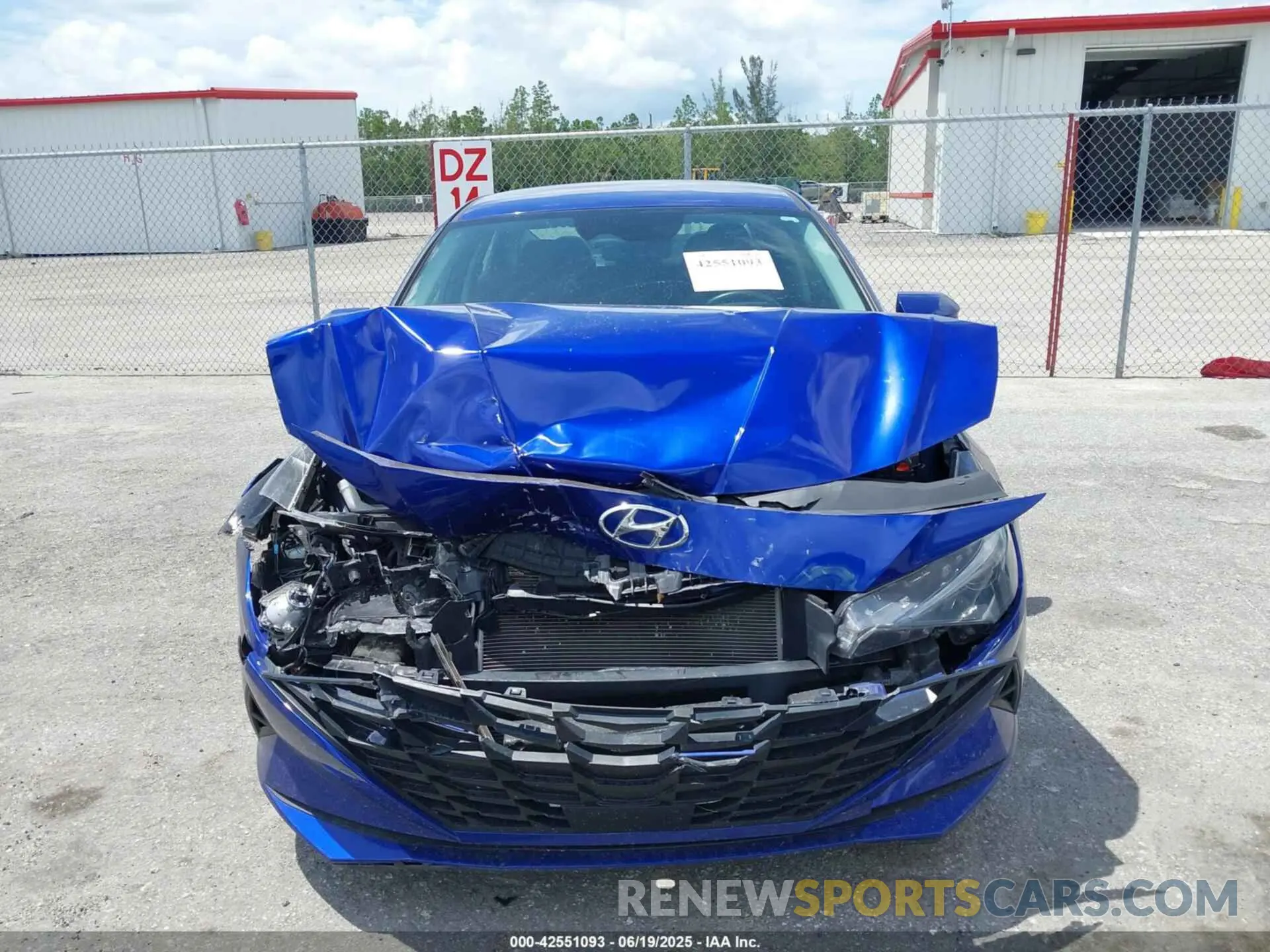 12 Photograph of a damaged car KMHLS4AG2PU584829 HYUNDAI ELANTRA 2023