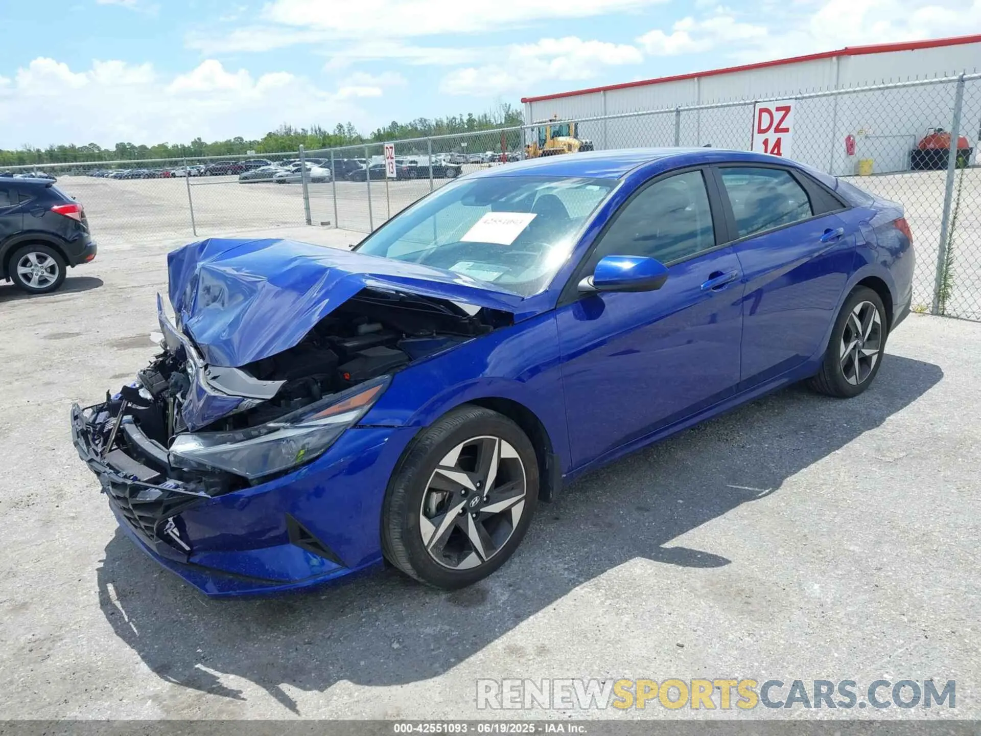 2 Photograph of a damaged car KMHLS4AG2PU584829 HYUNDAI ELANTRA 2023