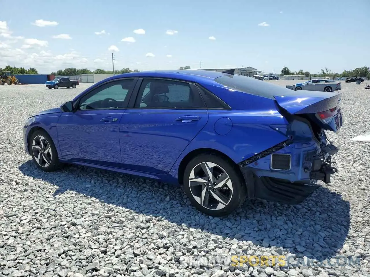 2 Photograph of a damaged car KMHLS4AG2PU602567 HYUNDAI ELANTRA 2023