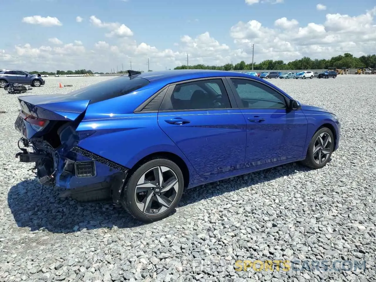 3 Photograph of a damaged car KMHLS4AG2PU602567 HYUNDAI ELANTRA 2023