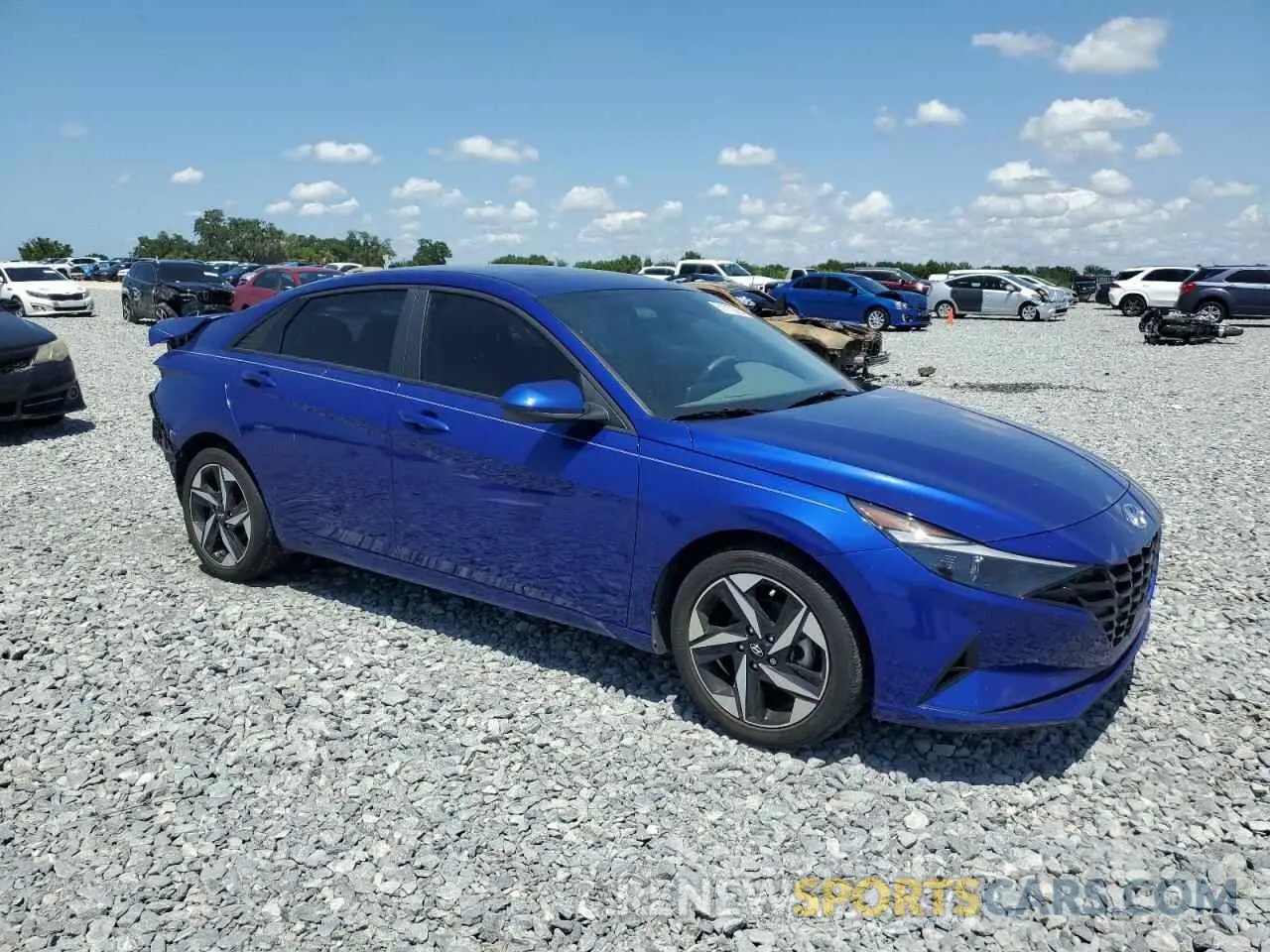 4 Photograph of a damaged car KMHLS4AG2PU602567 HYUNDAI ELANTRA 2023